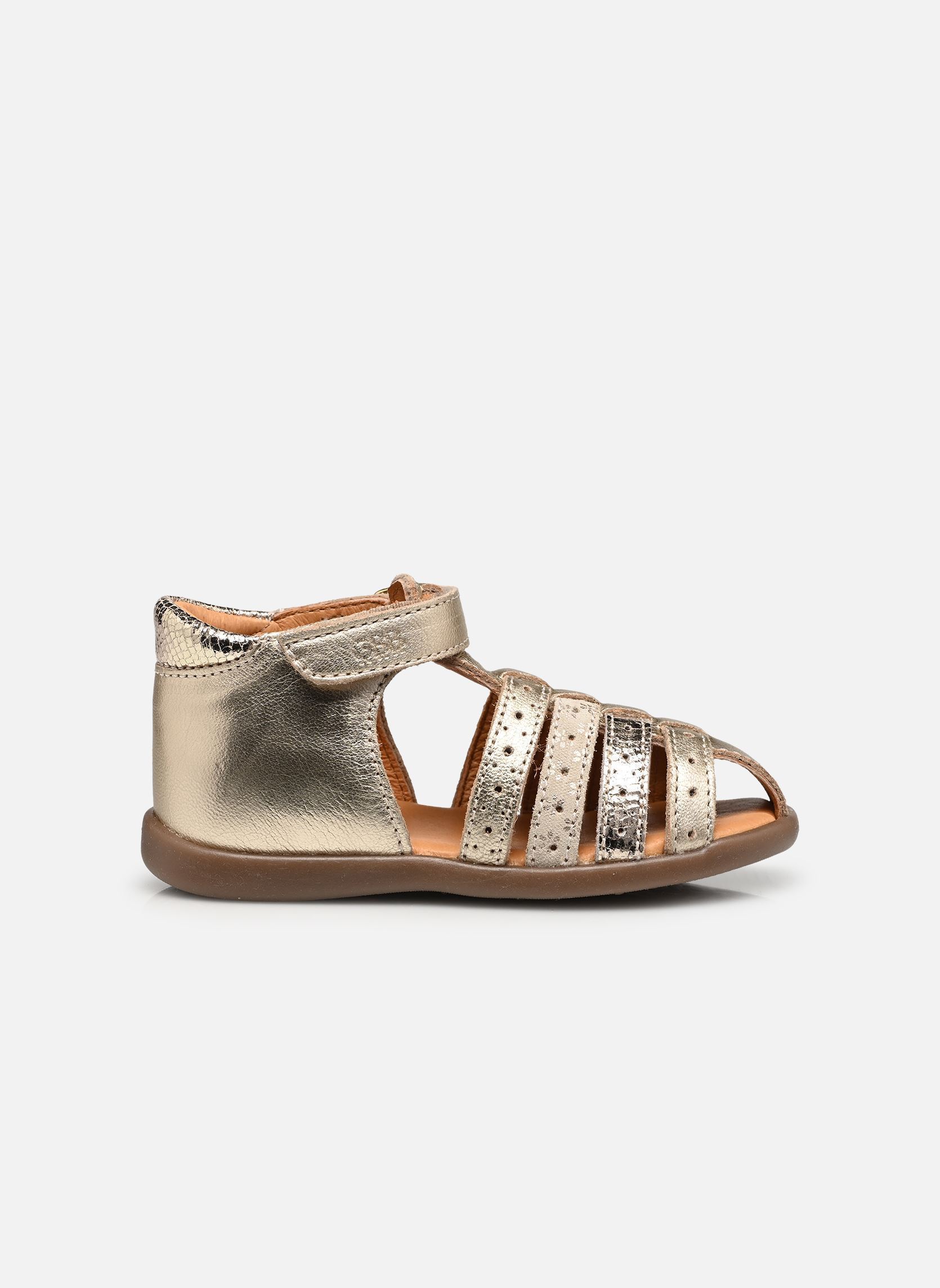 Sandalen Jinette mädchen gold und bronze GBB Sandalen Jinette mädchen gold und bronze Vte Or Beige