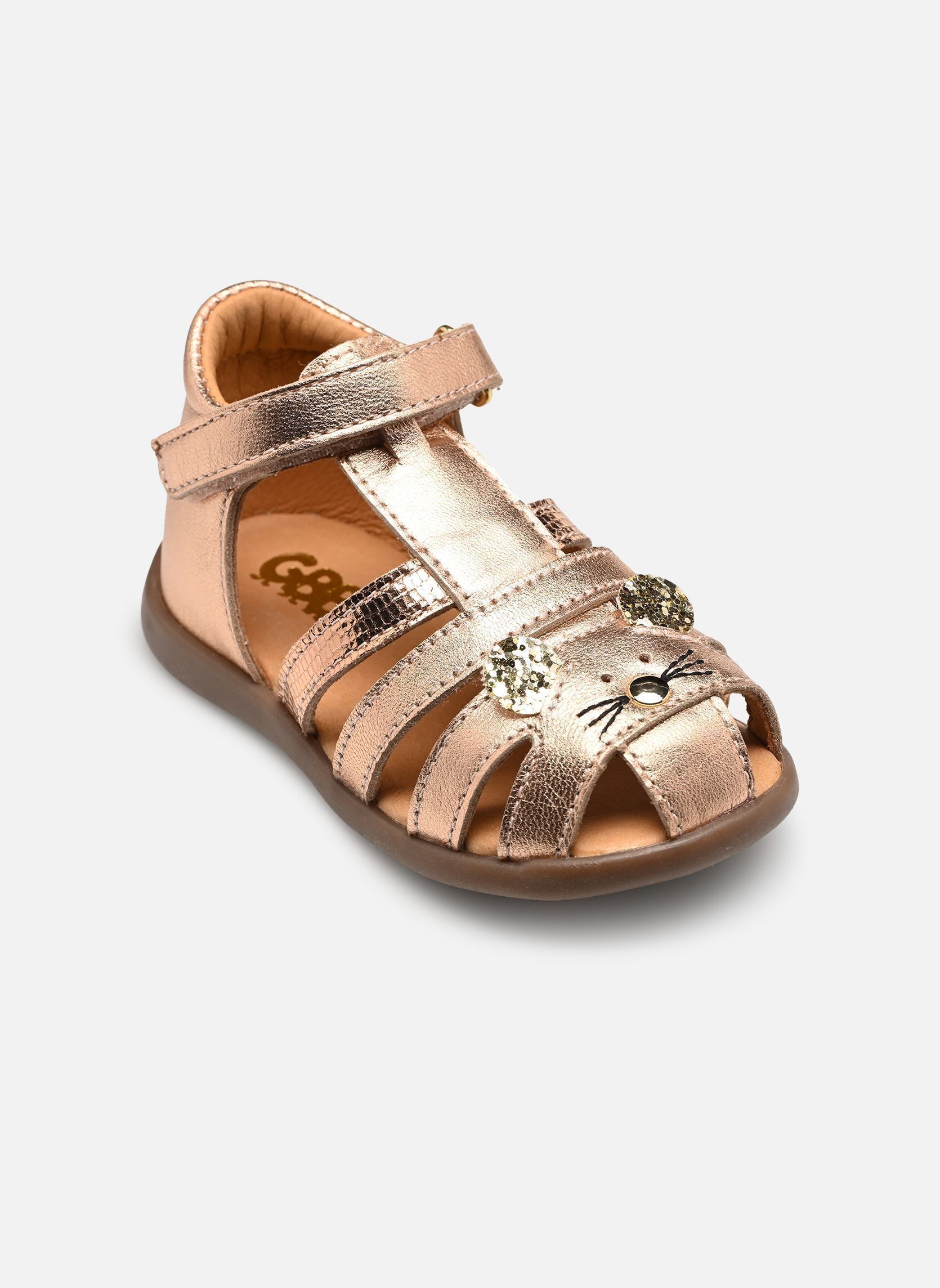 Sandalen Parfume mädchen silber GBB Sandalen Parfume mädchen silber Vte Rose Peau
