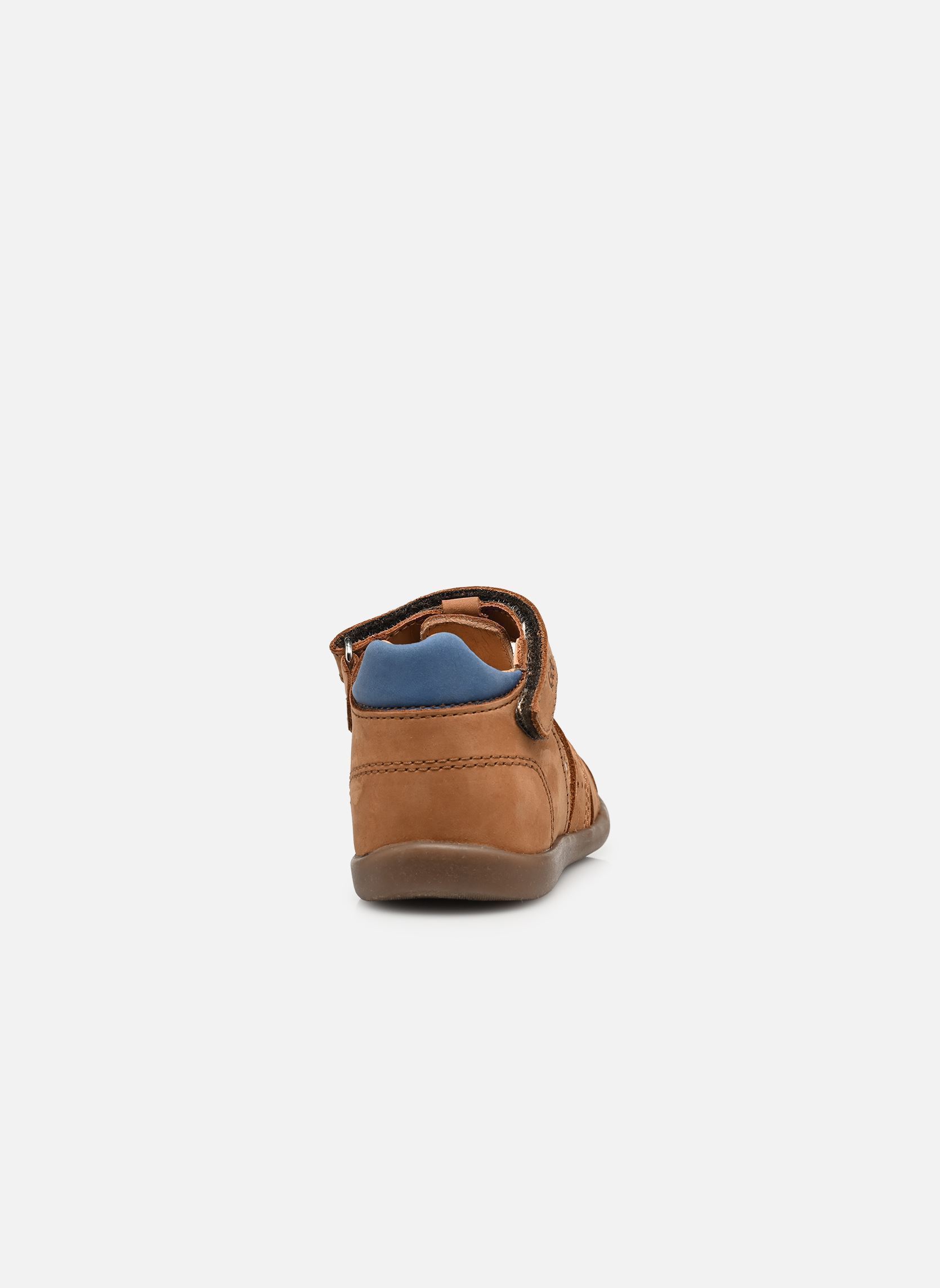 Sandales Fondant garçon marron GBB Sandales Fondant garçon marron Nub Cognac