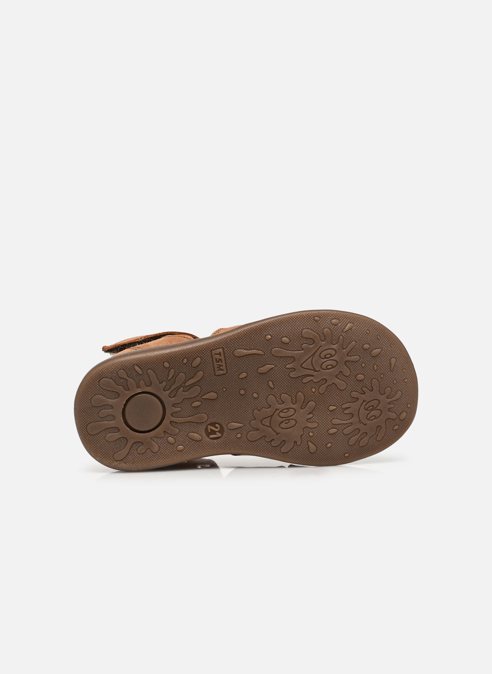 Sandales Fondant garçon marron GBB Sandales Fondant garçon marron Nub Cognac