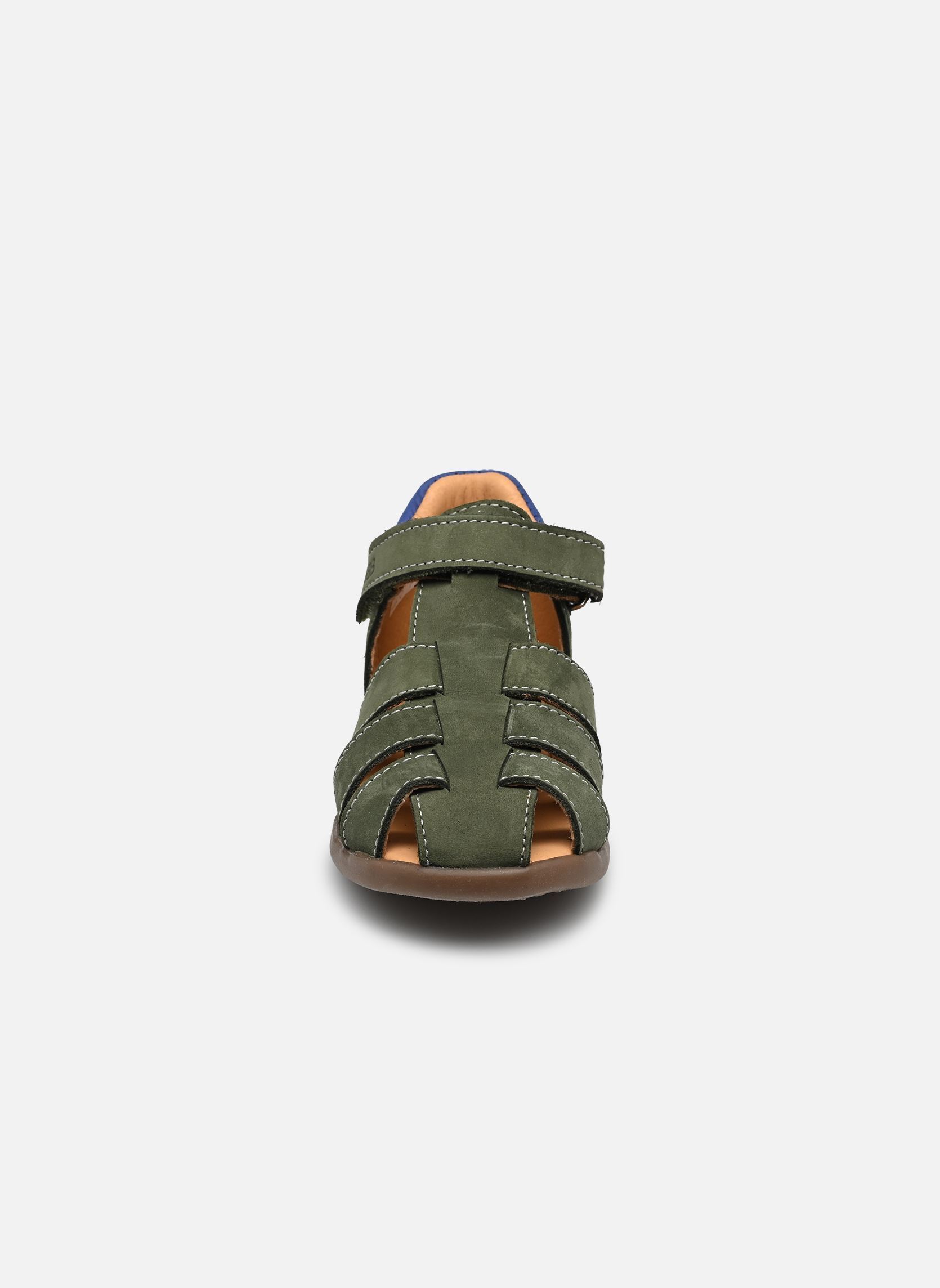 Sandales Enjoue garçon vert GBB Sandales Enjoue garçon vert Nub Kaki