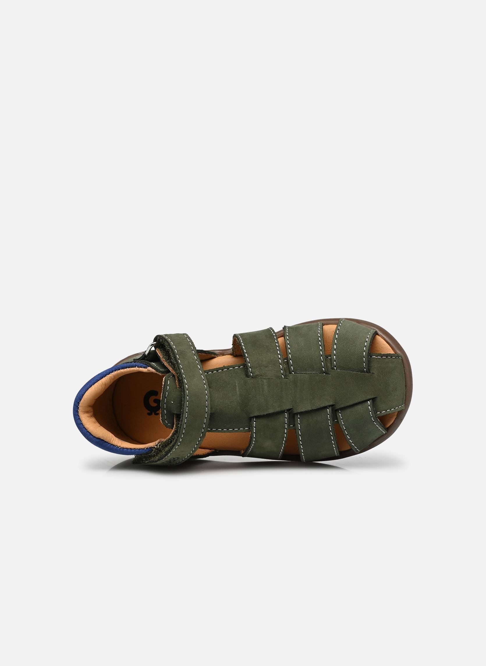Sandales Enjoue garçon vert GBB Sandales Enjoue garçon vert Nub Kaki