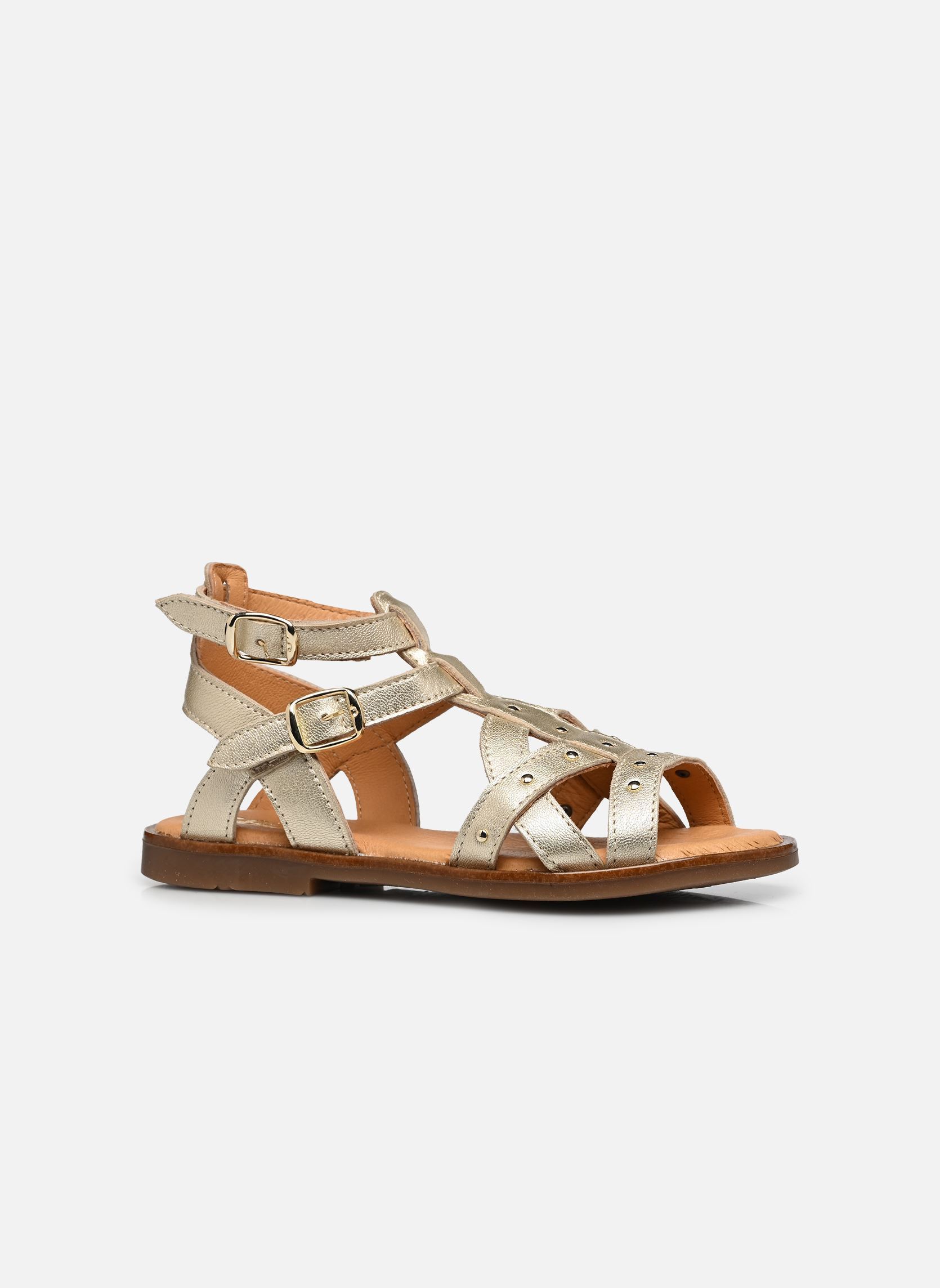 Sandalen Jeanne mädchen gold und bronze GBB Sandalen Jeanne mädchen gold und bronze Vte Or