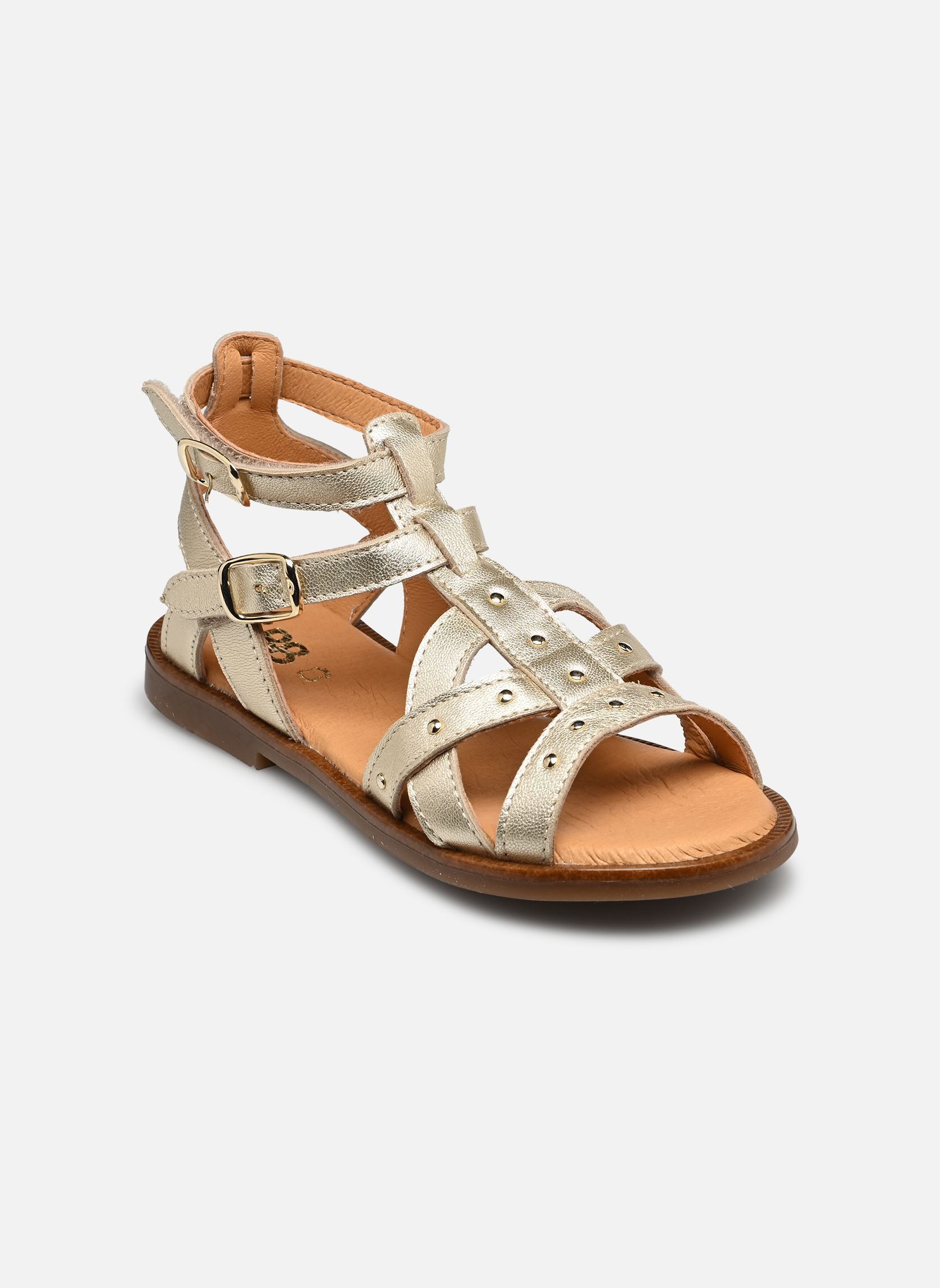 Sandalen Jeanne mädchen gold und bronze GBB Sandalen Jeanne mädchen gold und bronze Vte Or