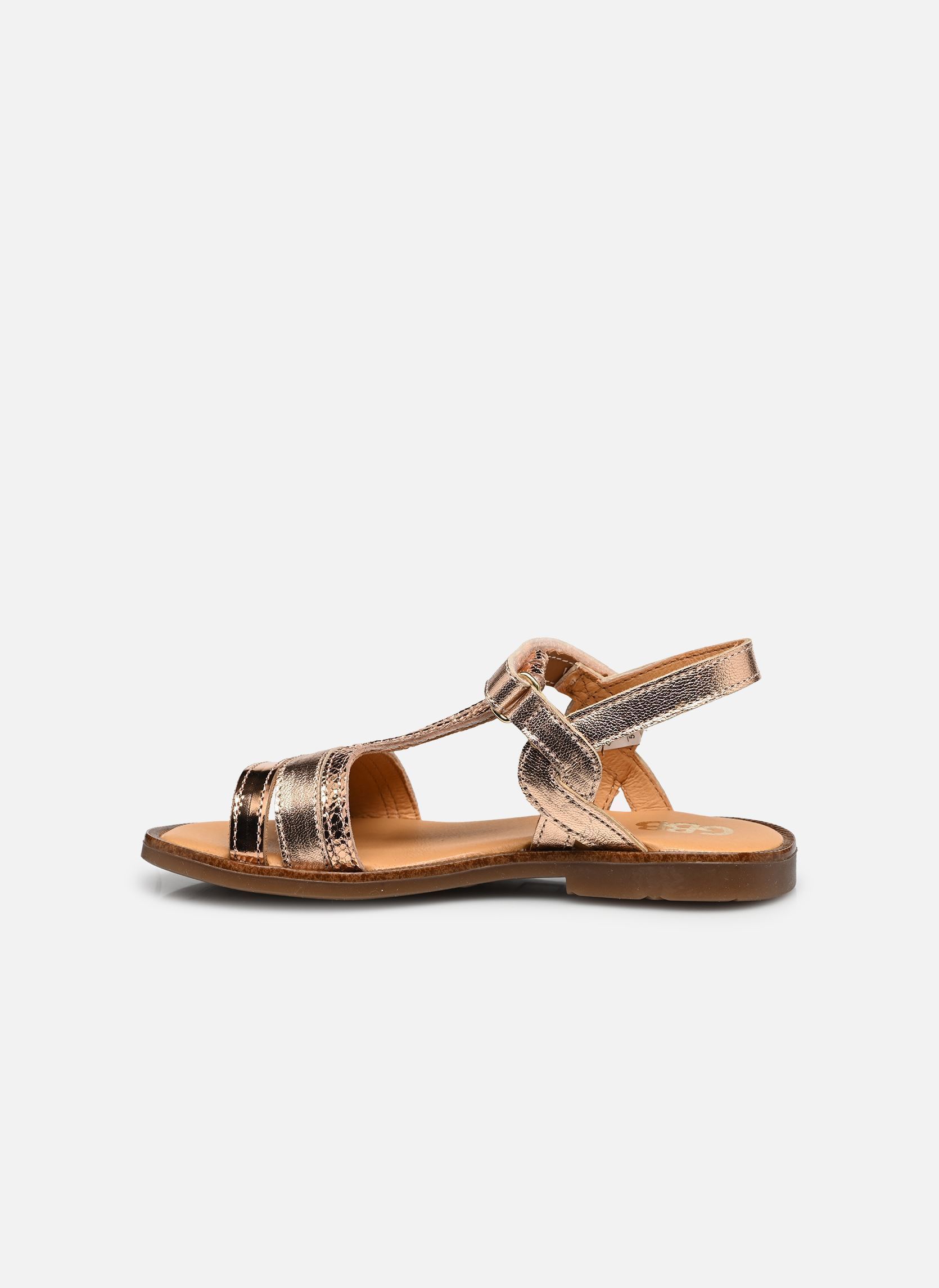 Sandales Timide fille argent GBB Sandales Timide fille argent Vte Rose Or-Cuivre