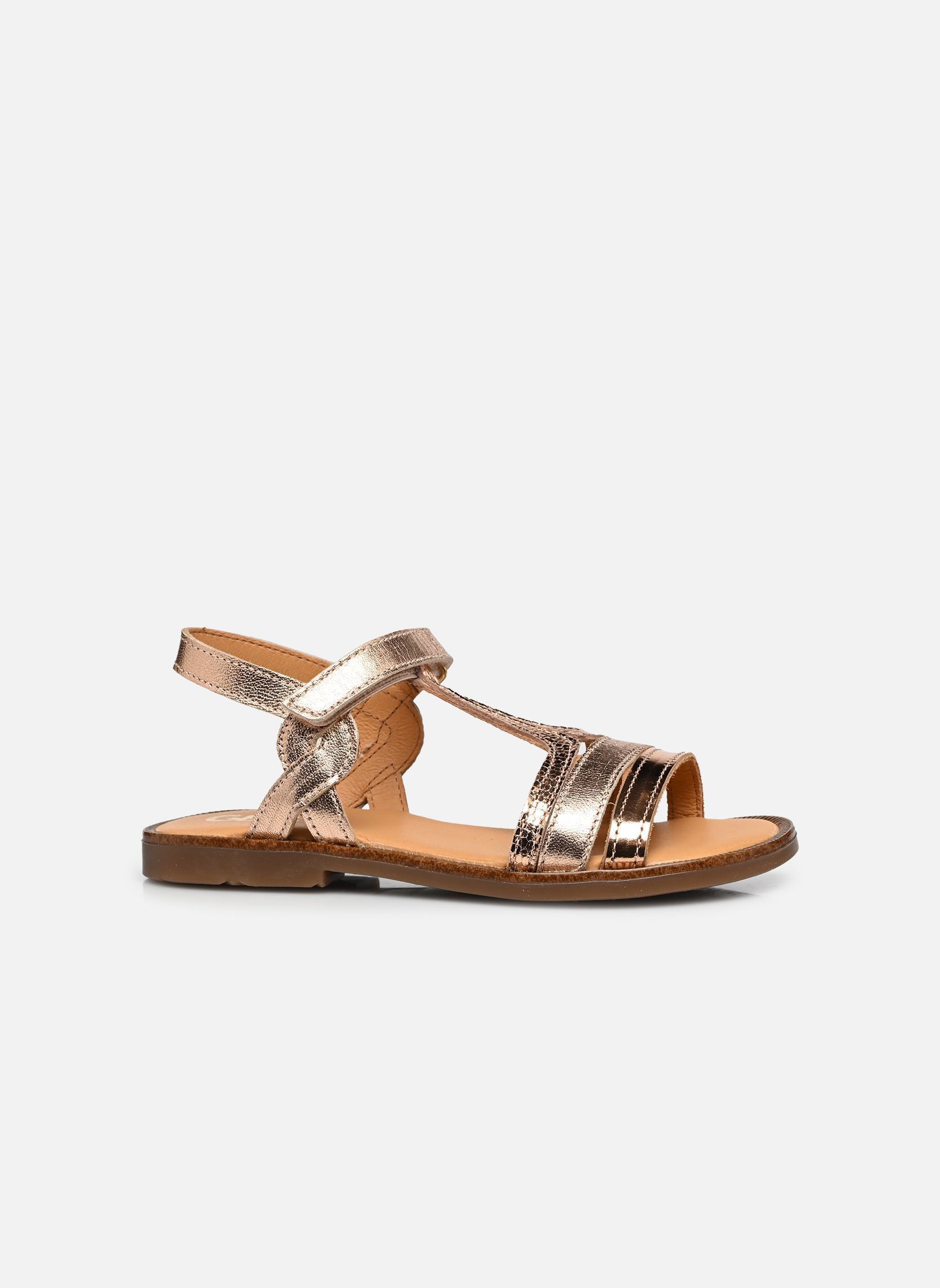 Sandales Timide fille argent GBB Sandales Timide fille argent Vte Rose Or-Cuivre