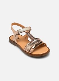 Sandales Timide fille argent GBB Sandales Timide fille argent Vte Rose Or-Cuivre