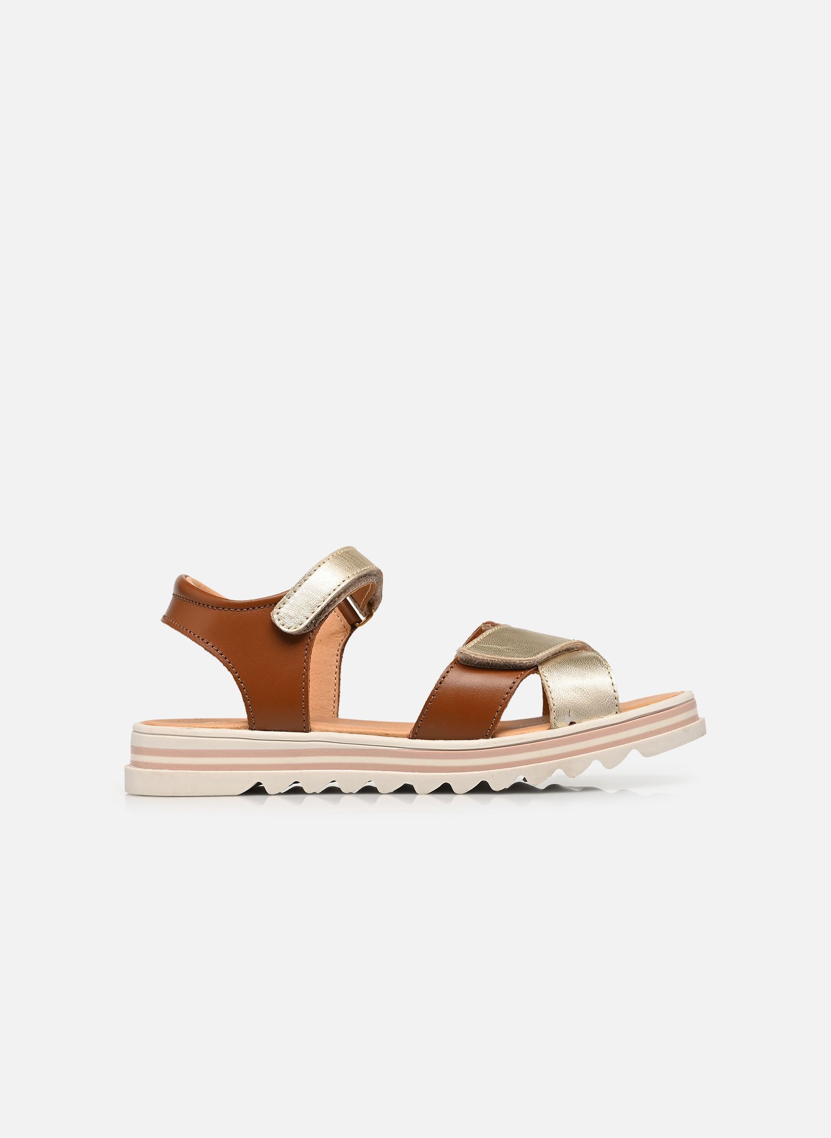 Sandalen Inventif mädchen gold und bronze GBB Sandalen Inventif mädchen gold und bronze Vte Camel-Or