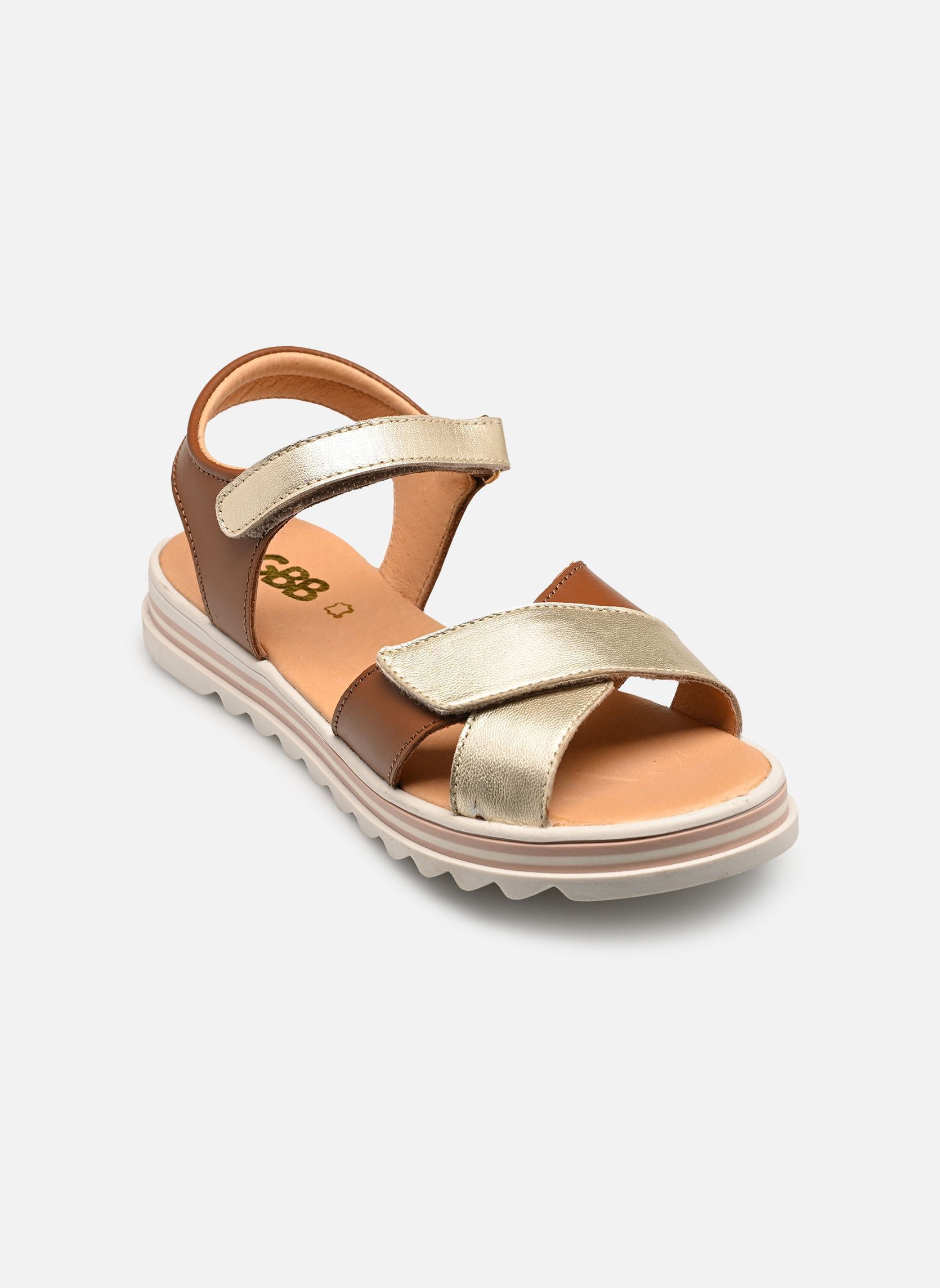 Sandalen Inventif mädchen gold und bronze GBB Sandalen Inventif mädchen gold und bronze Vte Camel-Or