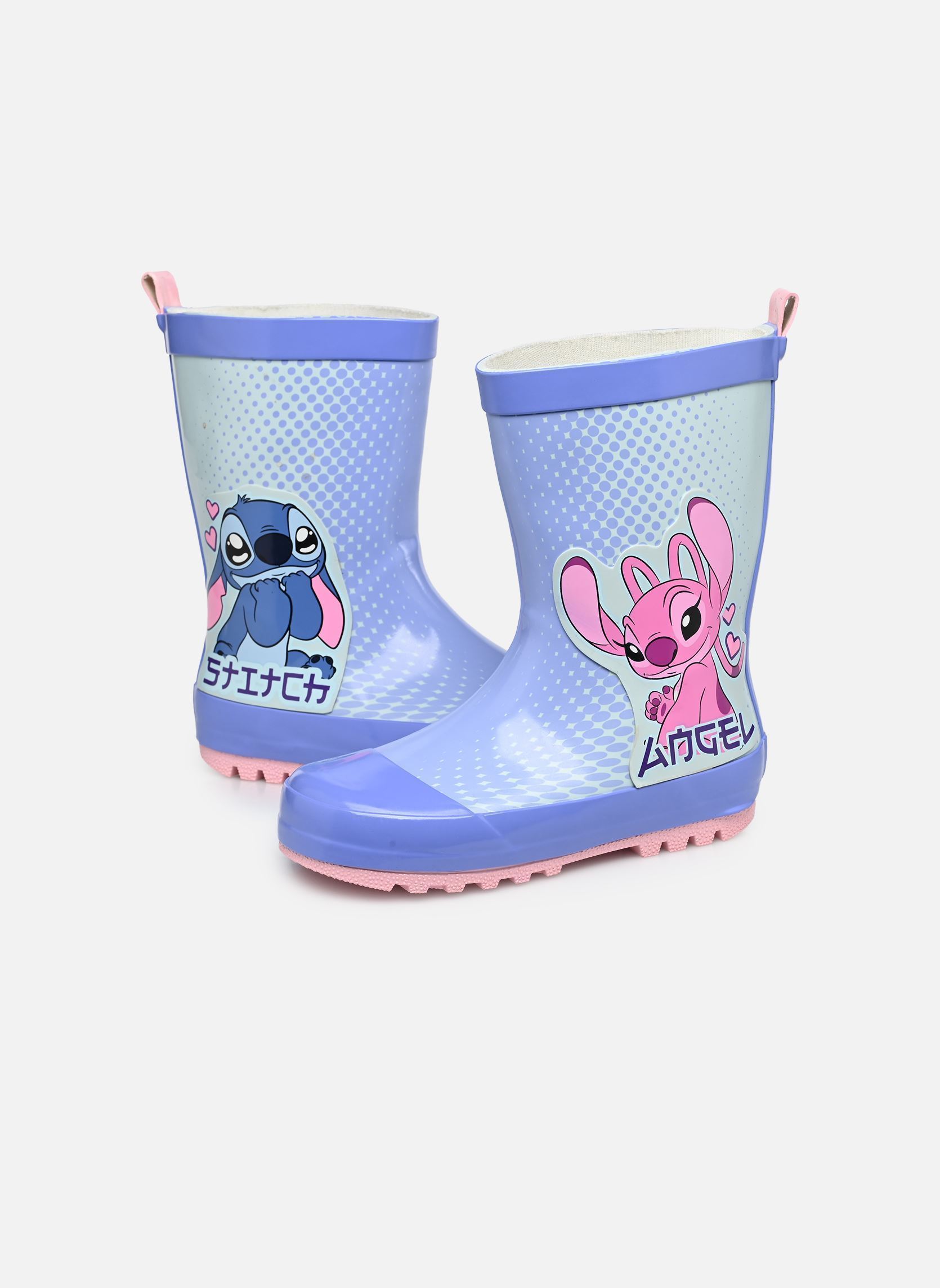 Gummistiefel Botte de pluie Lilo et Stitch mädchen mehrfarbig Leomil Gummistiefel Botte de pluie Lilo et Stitch mädchen mehrfarbig M36 LILAC/LIGHT PINK