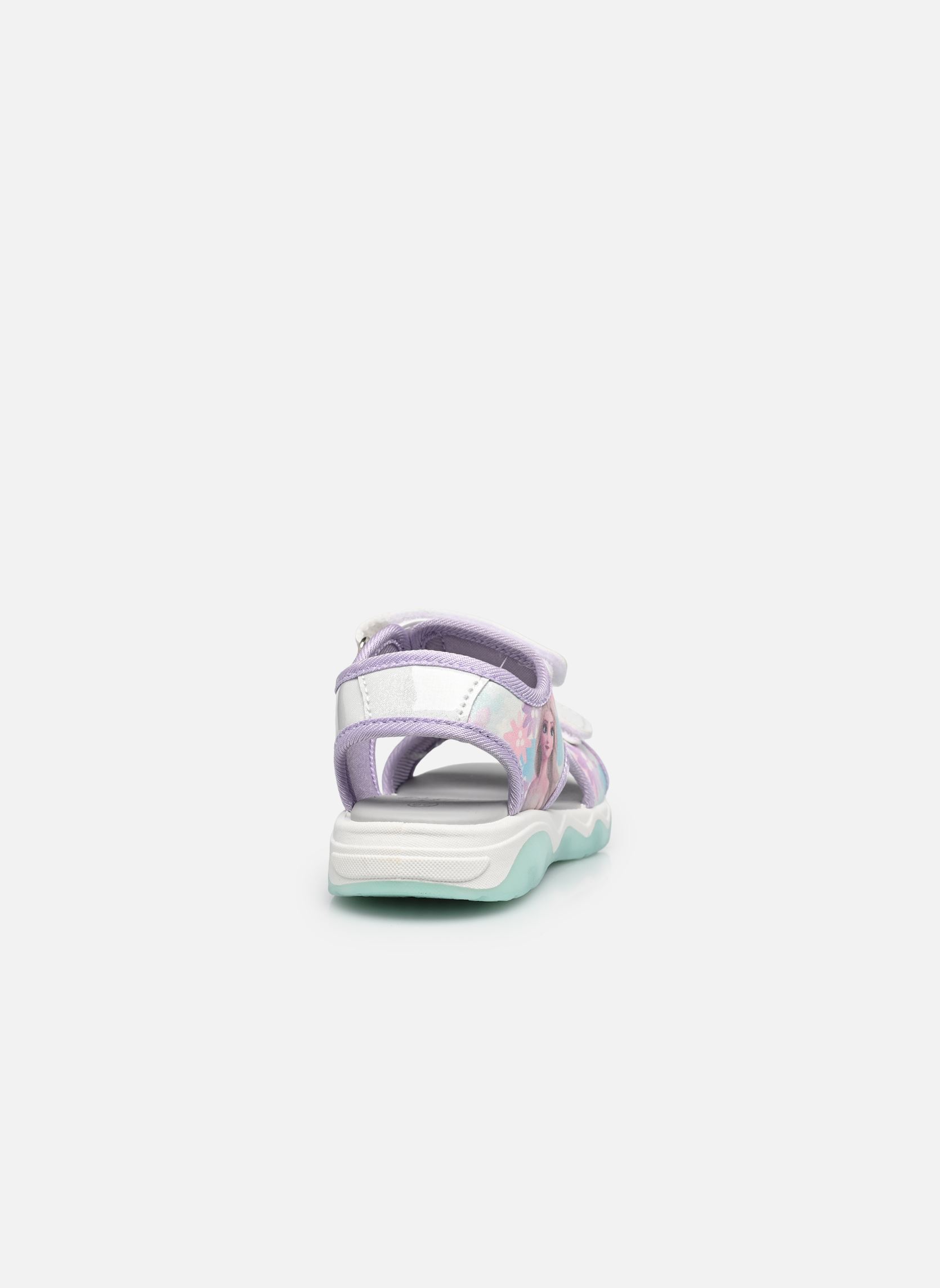 Sandales Sandale Reine des Neiges Lumière fille multicolore Leomil Sandales Sandale Reine des Neiges Lumière fille multicolore 798 WHITE/MINT GREEN