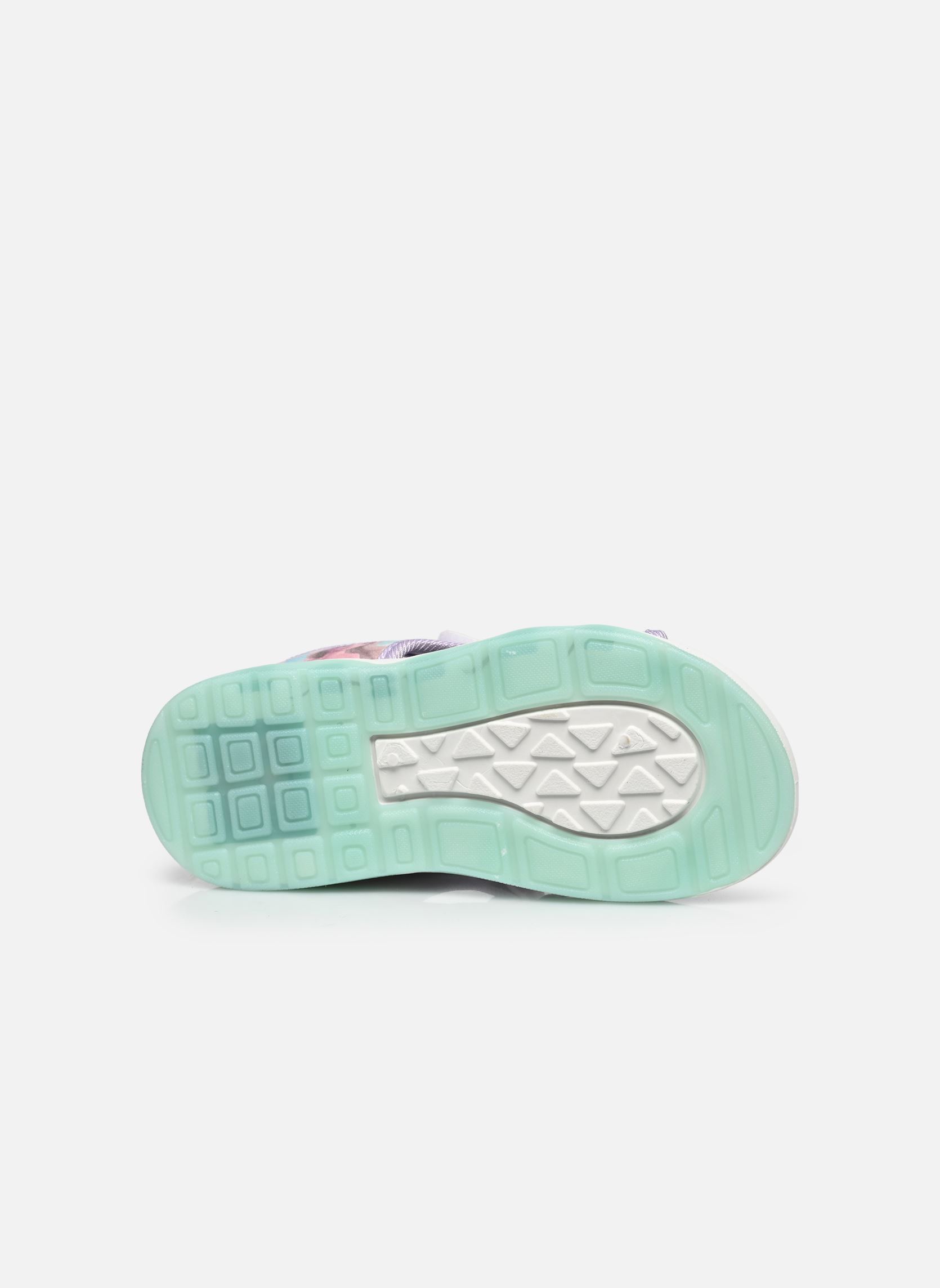 Sandales Sandale Reine des Neiges Lumière fille multicolore Leomil Sandales Sandale Reine des Neiges Lumière fille multicolore 798 WHITE/MINT GREEN