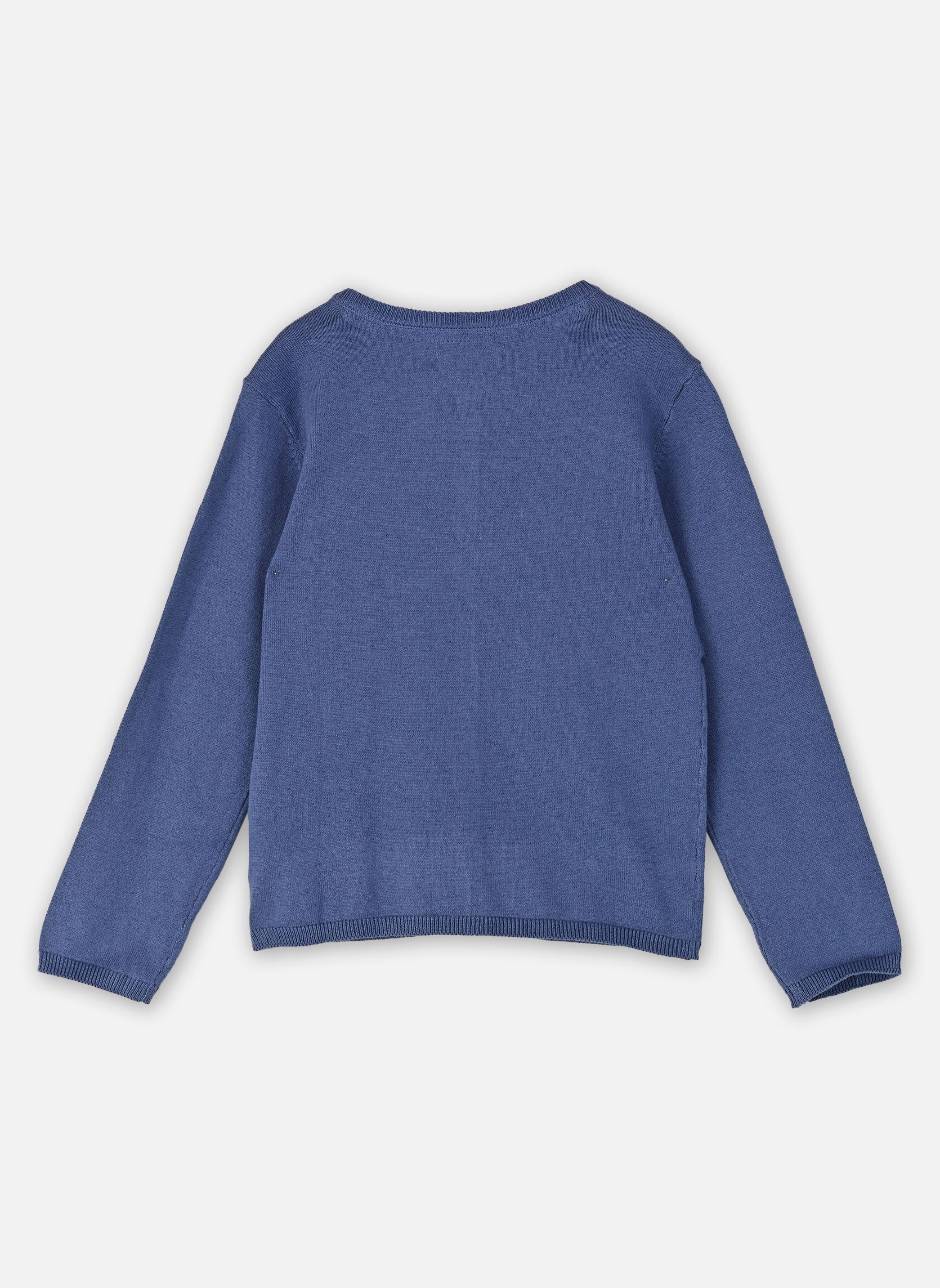 Gilets MGILET fille bleu MADE BY Gilets MGILET fille bleu GRAY BLUE