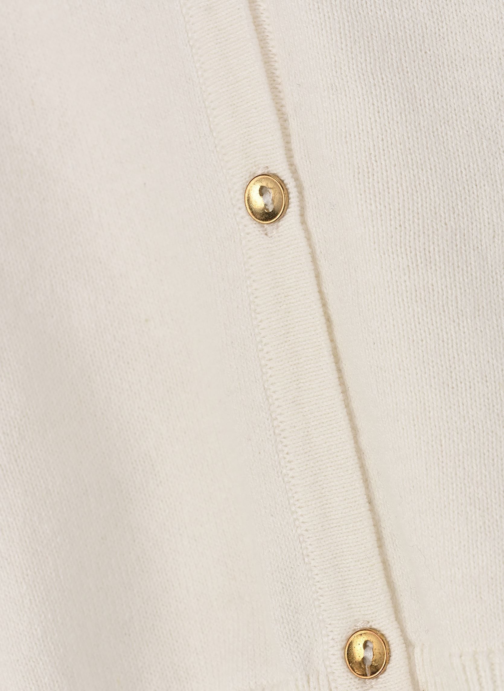 Gilets MGILET fille beige MADE BY Gilets MGILET fille beige ECRU
