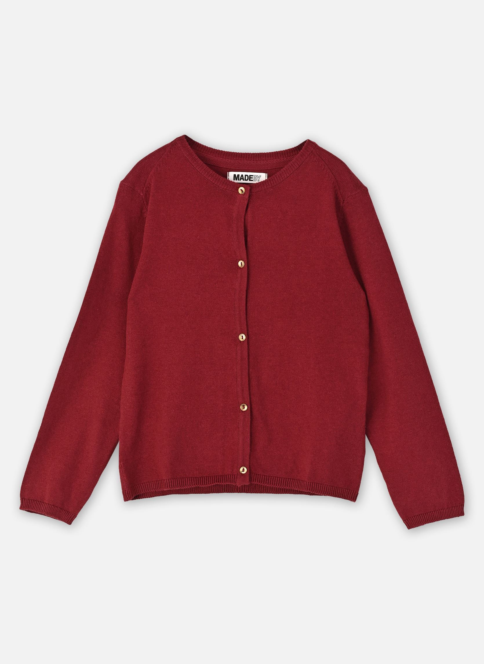 Gilets MGILET fille bordeaux MADE BY Gilets MGILET fille bordeaux BEAUJOLAISSWATCH