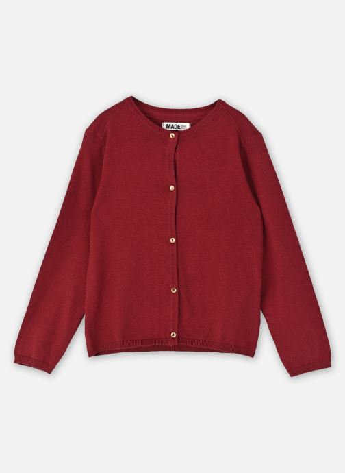 MADE BY Gilets MGILET fille bordeaux