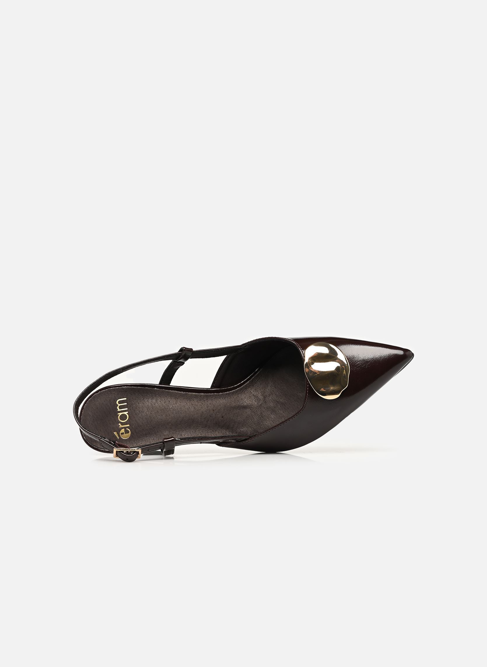 Slingback pumps ALIXIA dames bruin Eram Slingback pumps ALIXIA dames bruin Marron Fonce