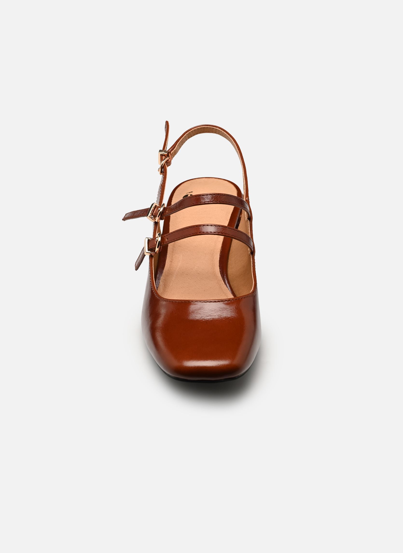 Slingback pumps AMANDA dames bruin Eram Slingback pumps AMANDA dames bruin Cognac
