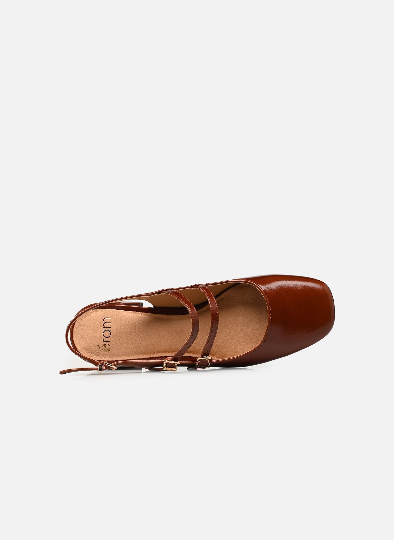 Slingback pumps AMANDA dames bruin Eram Slingback pumps AMANDA dames bruin Cognac