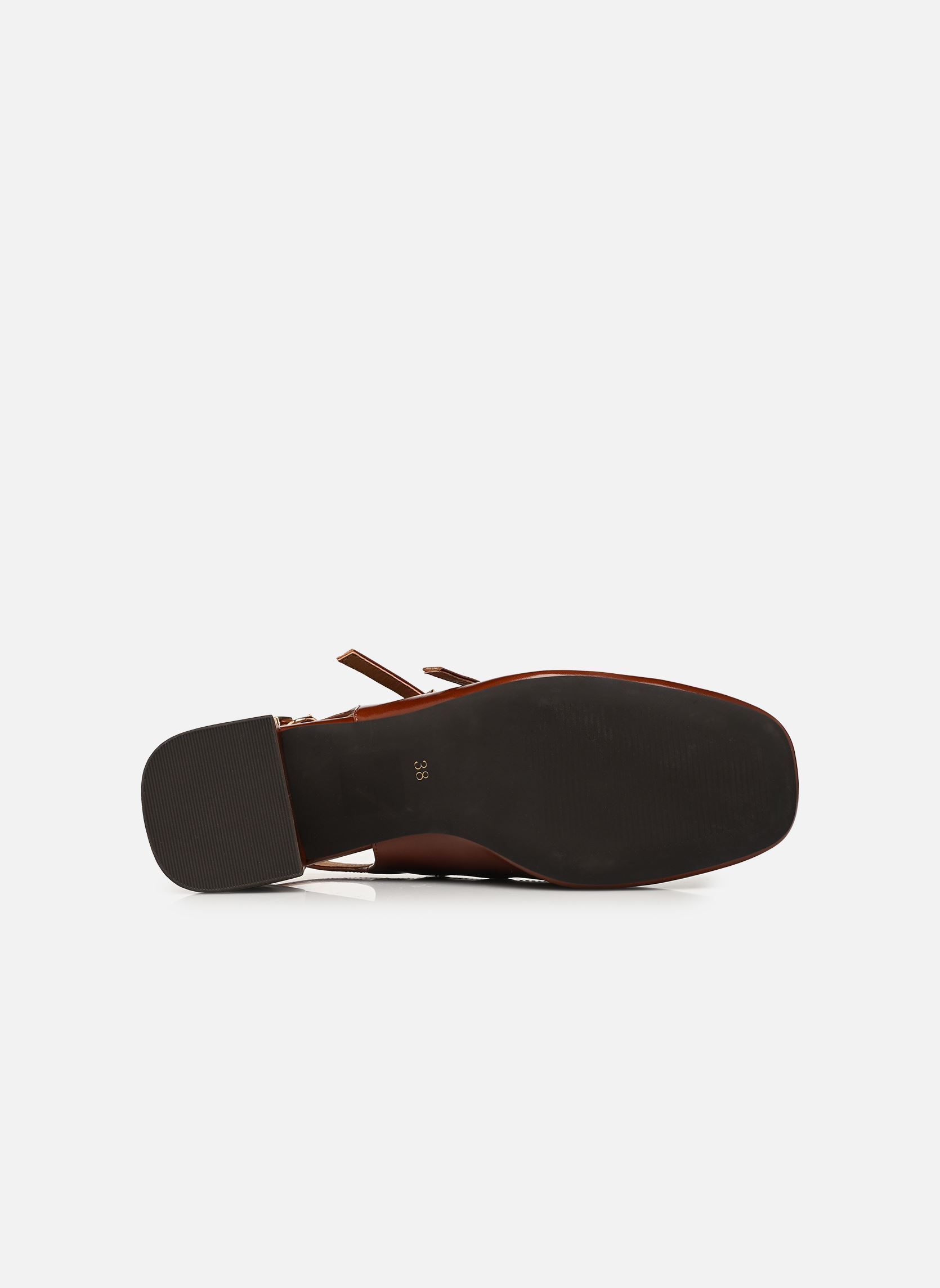 Slingback pumps AMANDA dames bruin Eram Slingback pumps AMANDA dames bruin Cognac