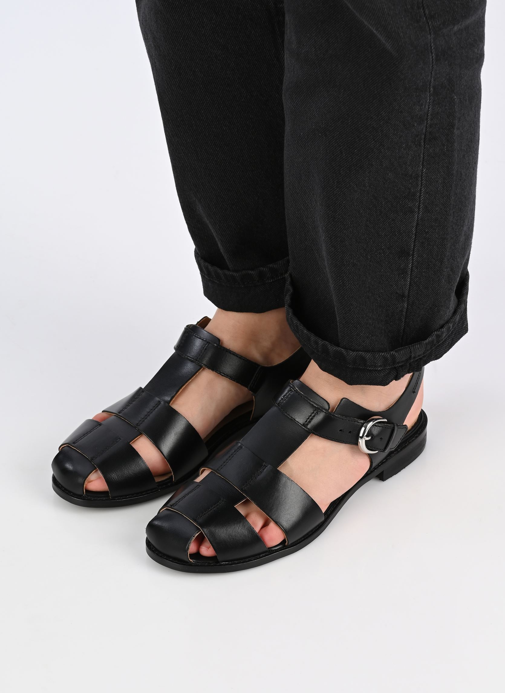 Flache Sandalen SOIZIC damen schwarz Eram Flache Sandalen SOIZIC damen schwarz Noir