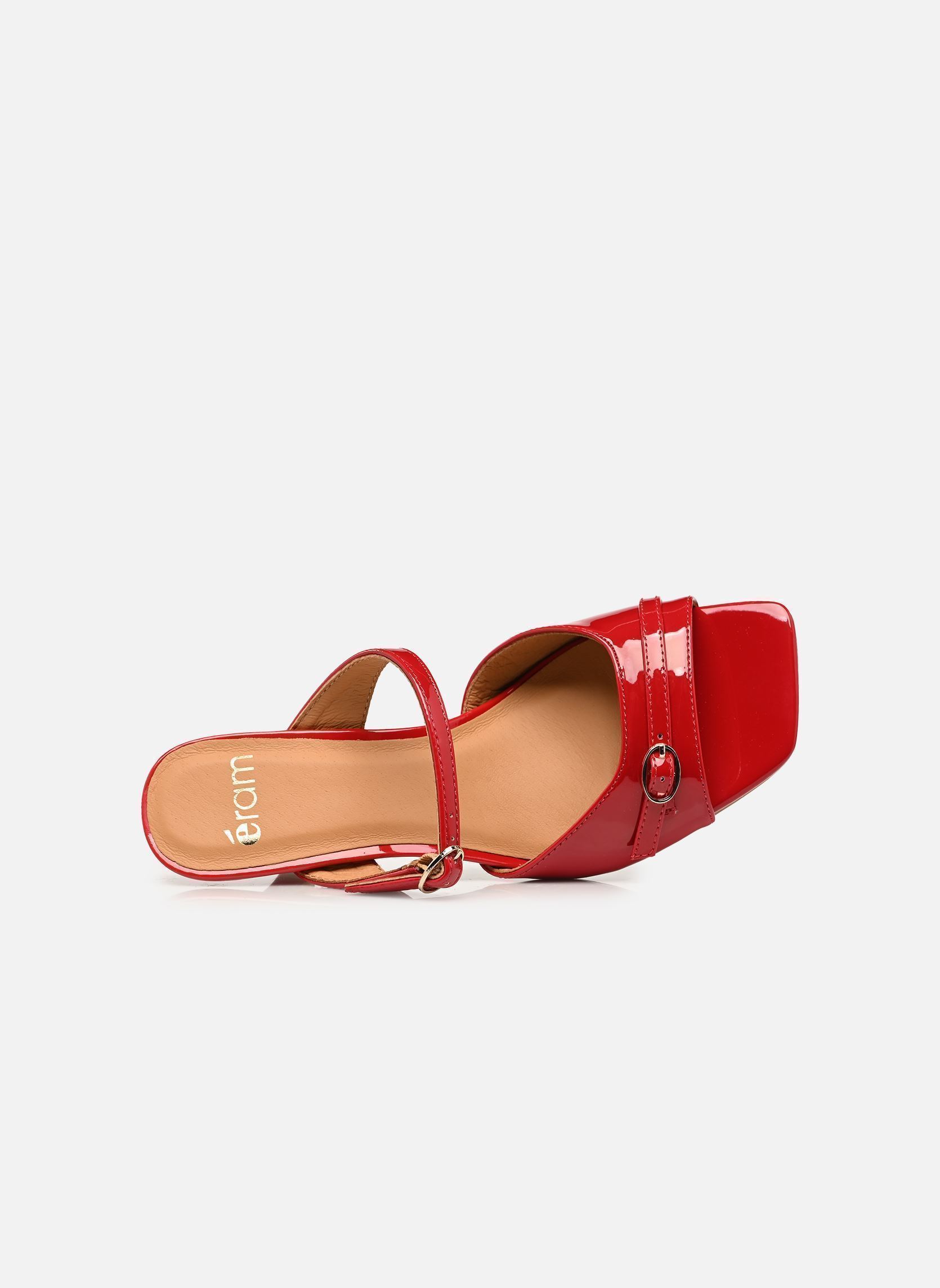 Muilen en klompen KIMBERLEY dames rood Eram Muilen en klompen KIMBERLEY dames rood Rouge