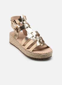 Sandali con zeppa e plateau NAZIRE donna oro e bronzo Eram Sandali con zeppa e plateau NAZIRE donna oro e bronzo Or