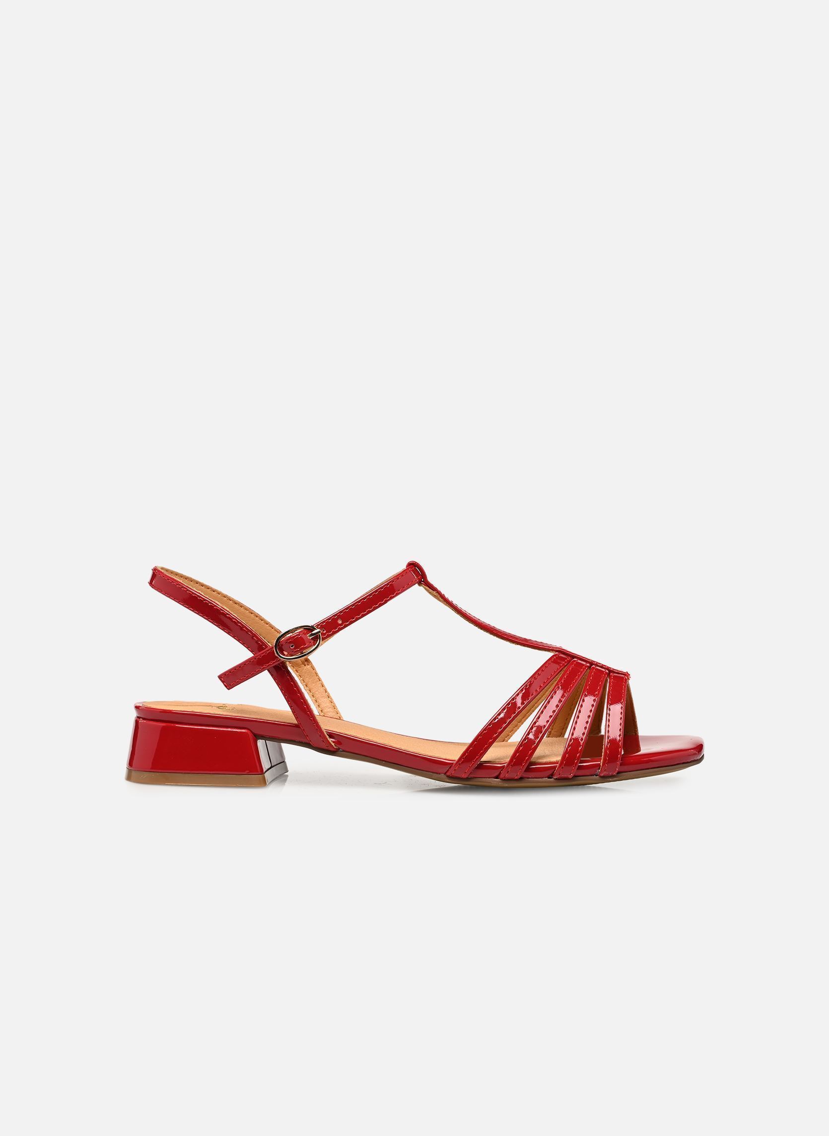 Sandalen SOLANGE damen rot Eram Sandalen SOLANGE damen rot ROUGE