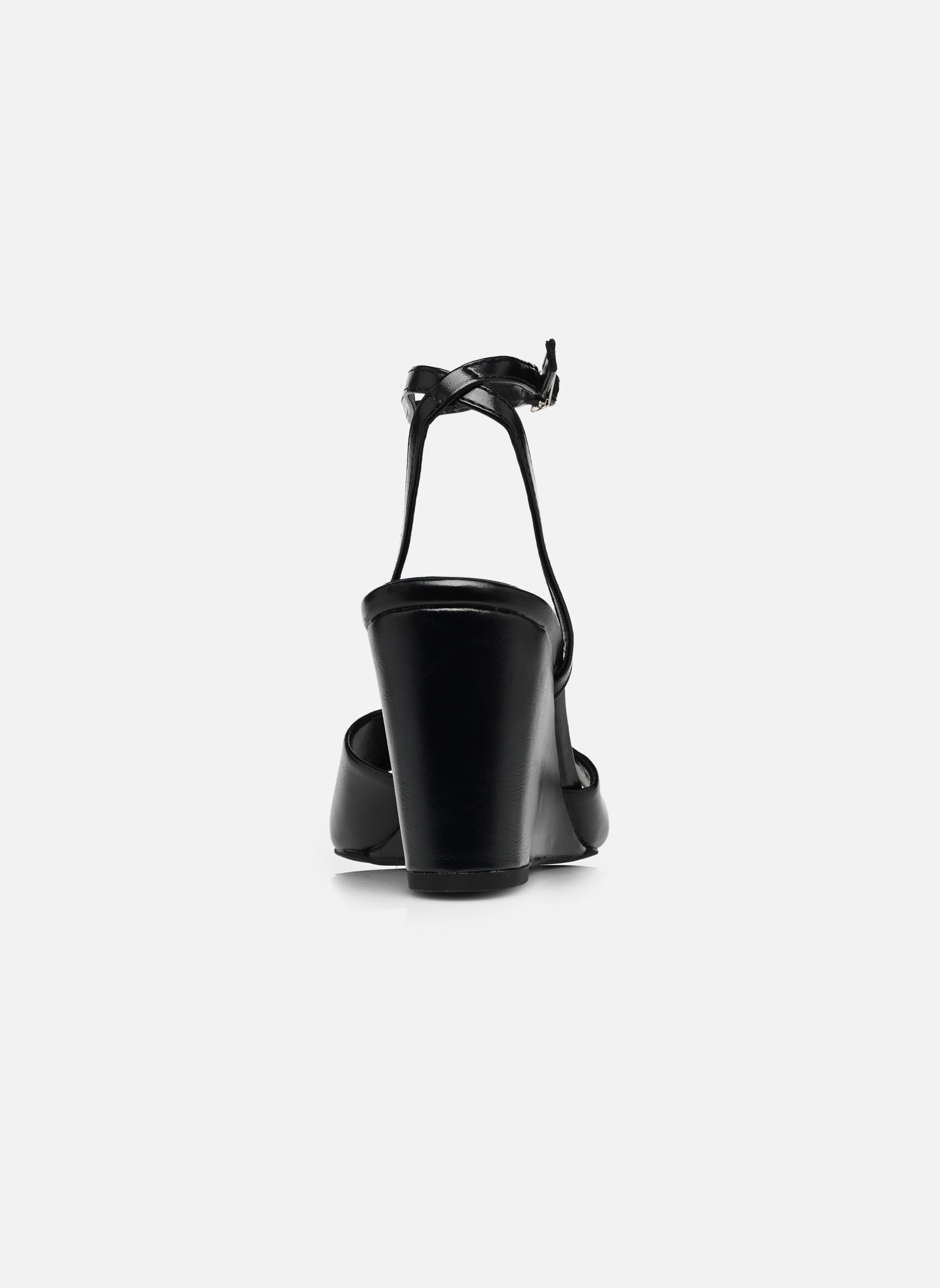 Sandales compensées et plateformes JANELLE femme noir Eram Sandales compensées et plateformes JANELLE femme noir Noir