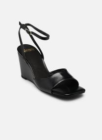 Sandales compensées et plateformes JANELLE femme noir Eram Sandales compensées et plateformes JANELLE femme noir Noir