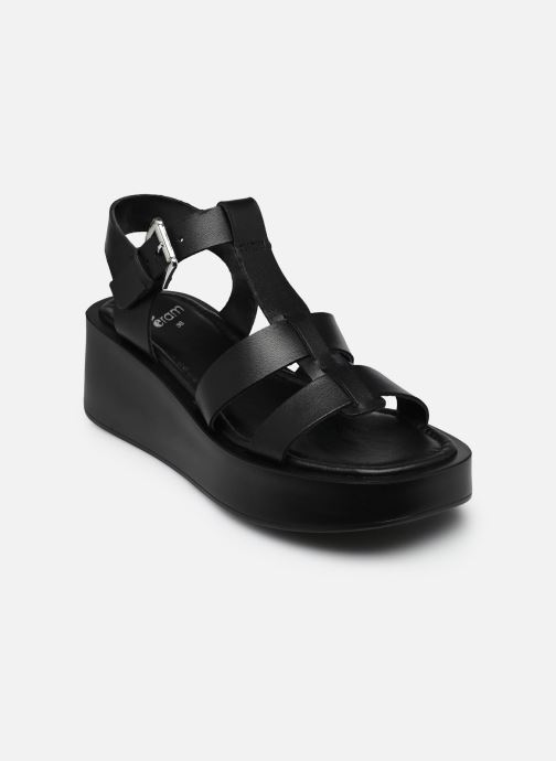 Eram Keil- und Plateausandalen JOANN damen schwarz