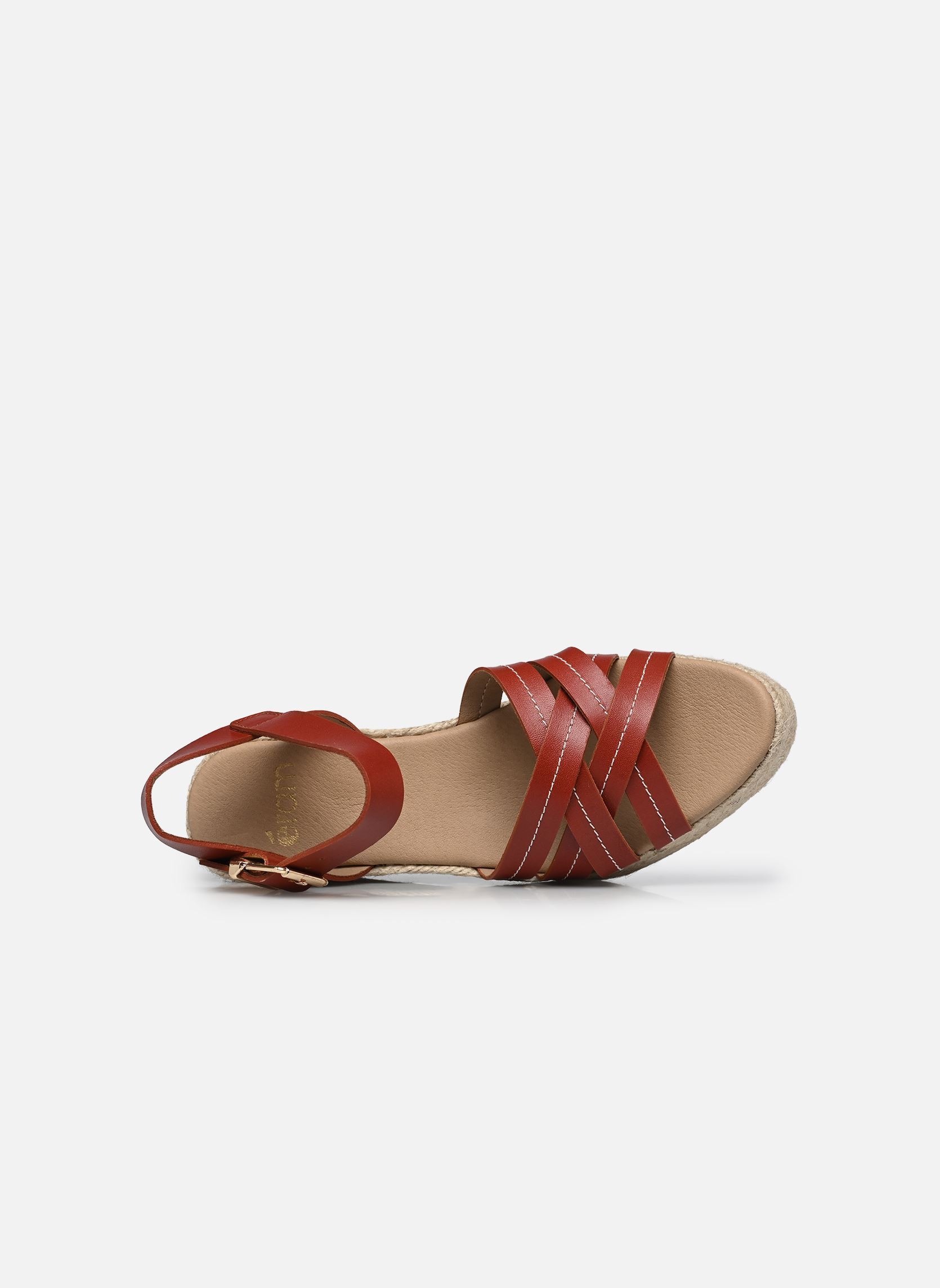 Sandales compensées et plateformes JOANY femme bordeaux Eram Sandales compensées et plateformes JOANY femme bordeaux Bordeaux