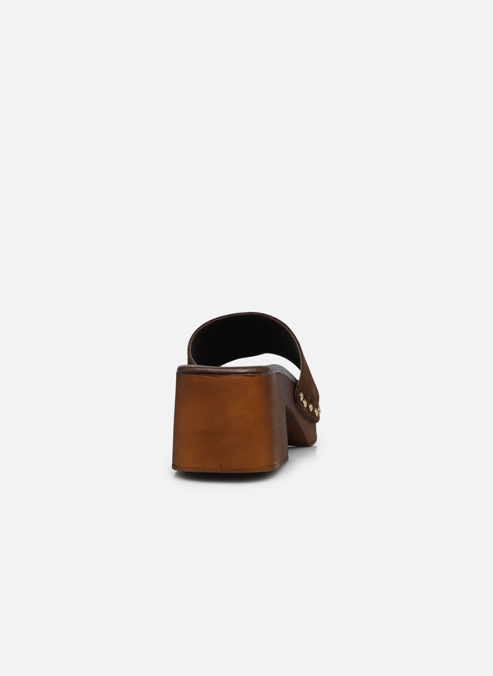 Pantoletten KANDICE damen braun Eram Pantoletten KANDICE damen braun Marron Fonce