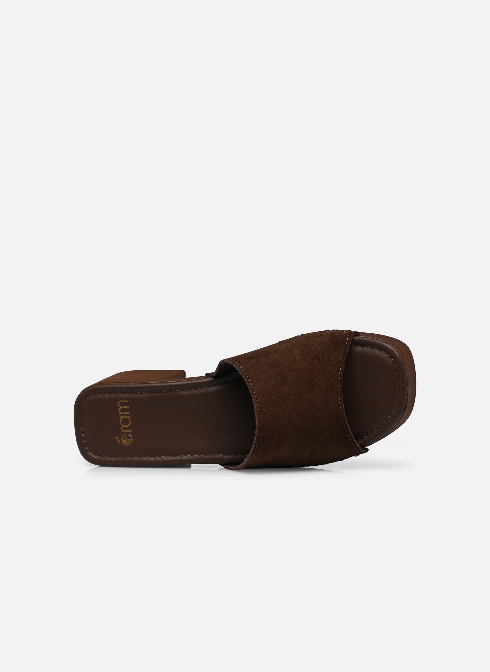 Pantoletten KANDICE damen braun Eram Pantoletten KANDICE damen braun Marron Fonce