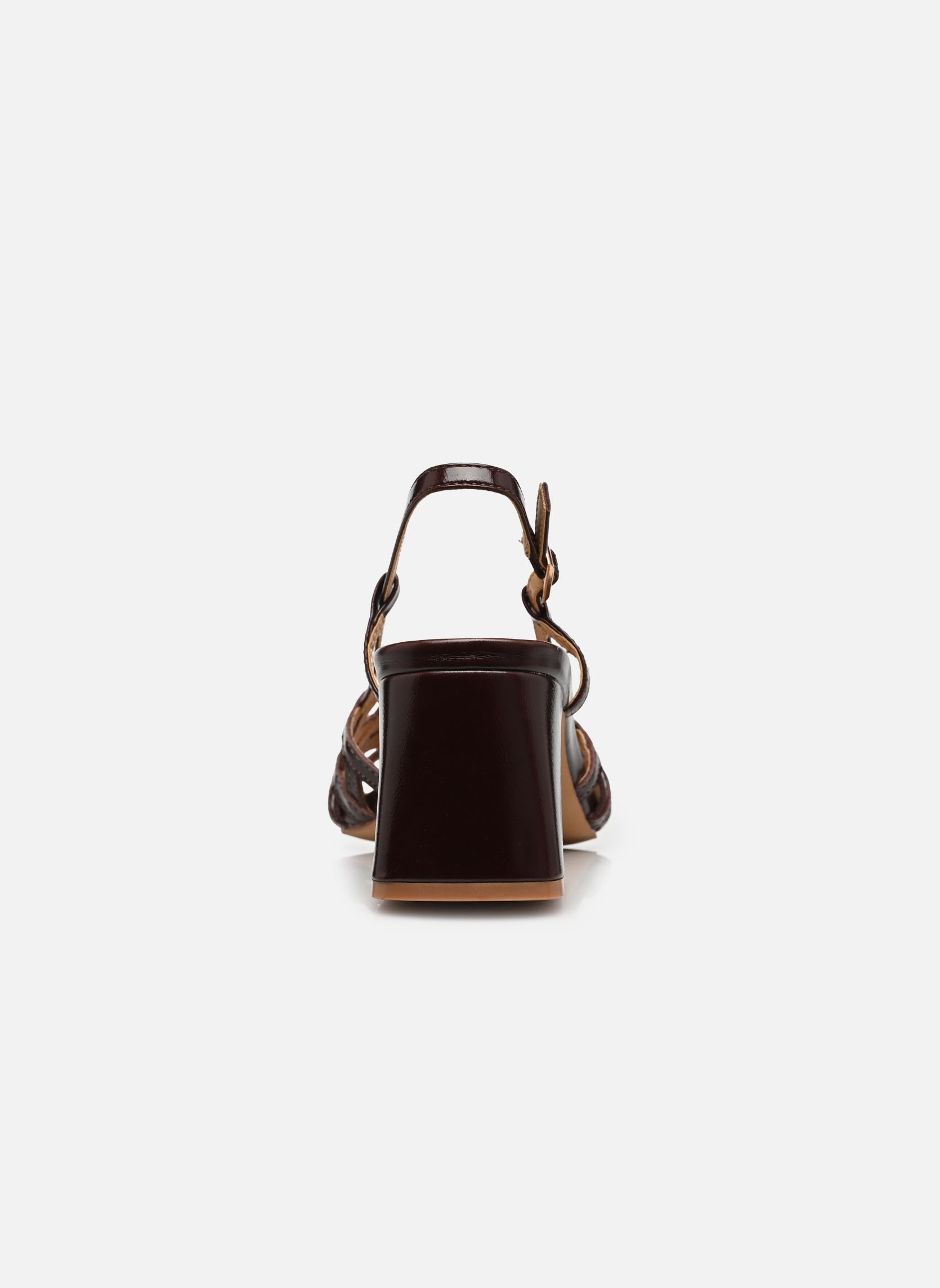 Sandales KAYLA femme marron Eram Sandales KAYLA femme marron Marron Fonce