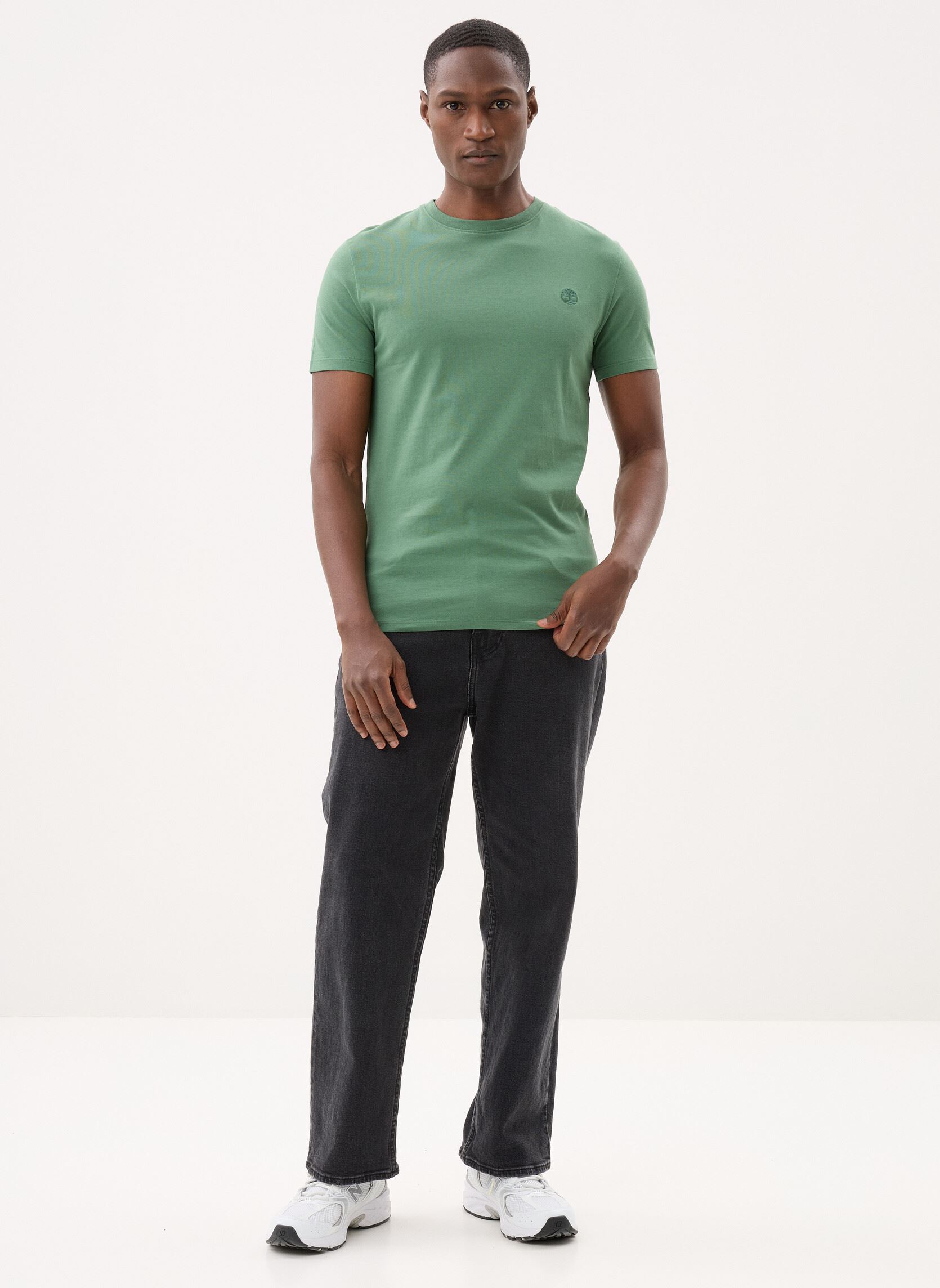 Tee-shirts manches courtes Dunstan River Short Sleeve Tee homme vert Timberland Tee-shirts manches courtes Dunstan River Short Sleeve Tee homme vert MYRTLE