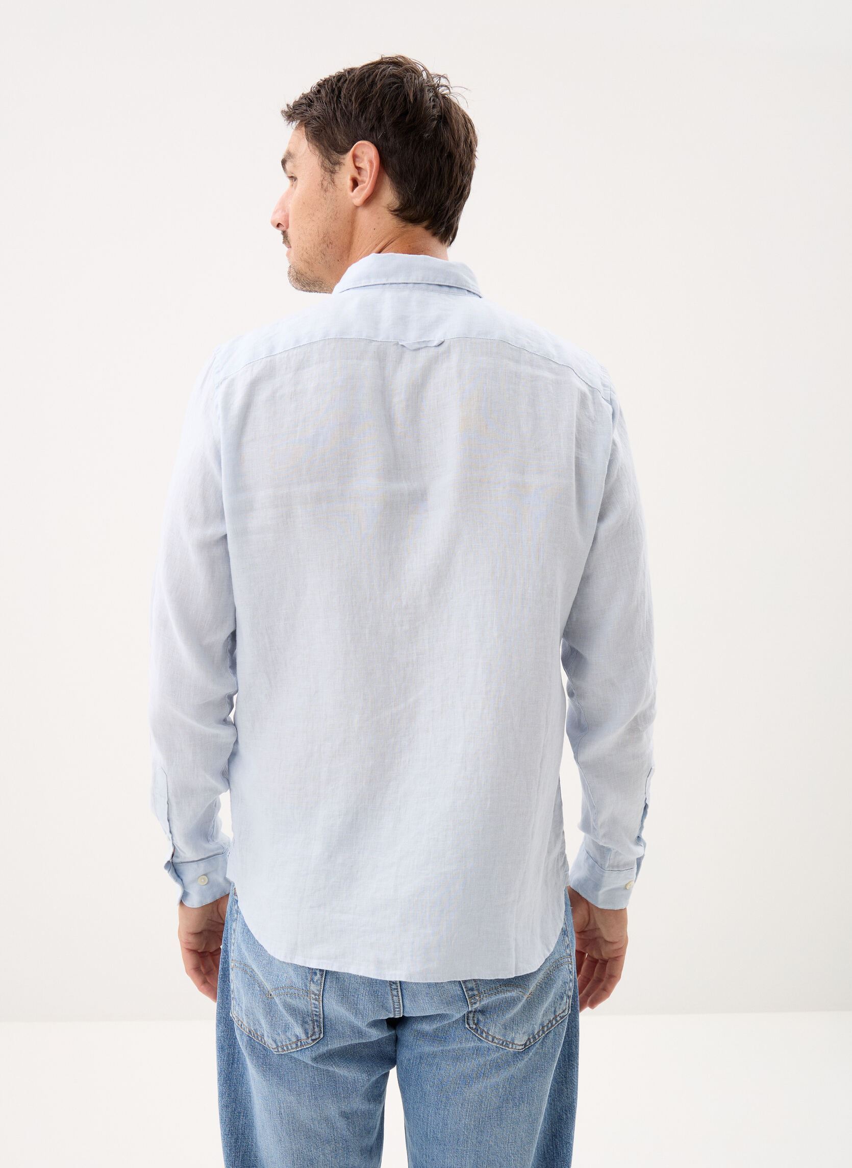 Hemden Mill Brook Linen Shirt heren grijs Timberland Hemden Mill Brook Linen Shirt heren grijs Gray Dawn