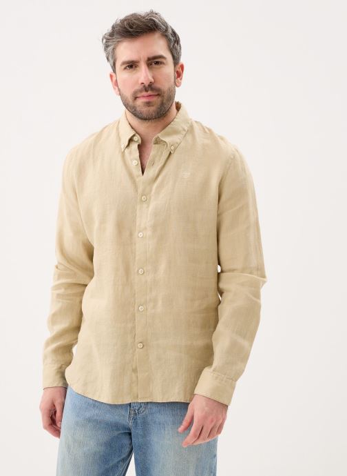 Timberland Hemden Mill Brook Linen Shirt herren beige