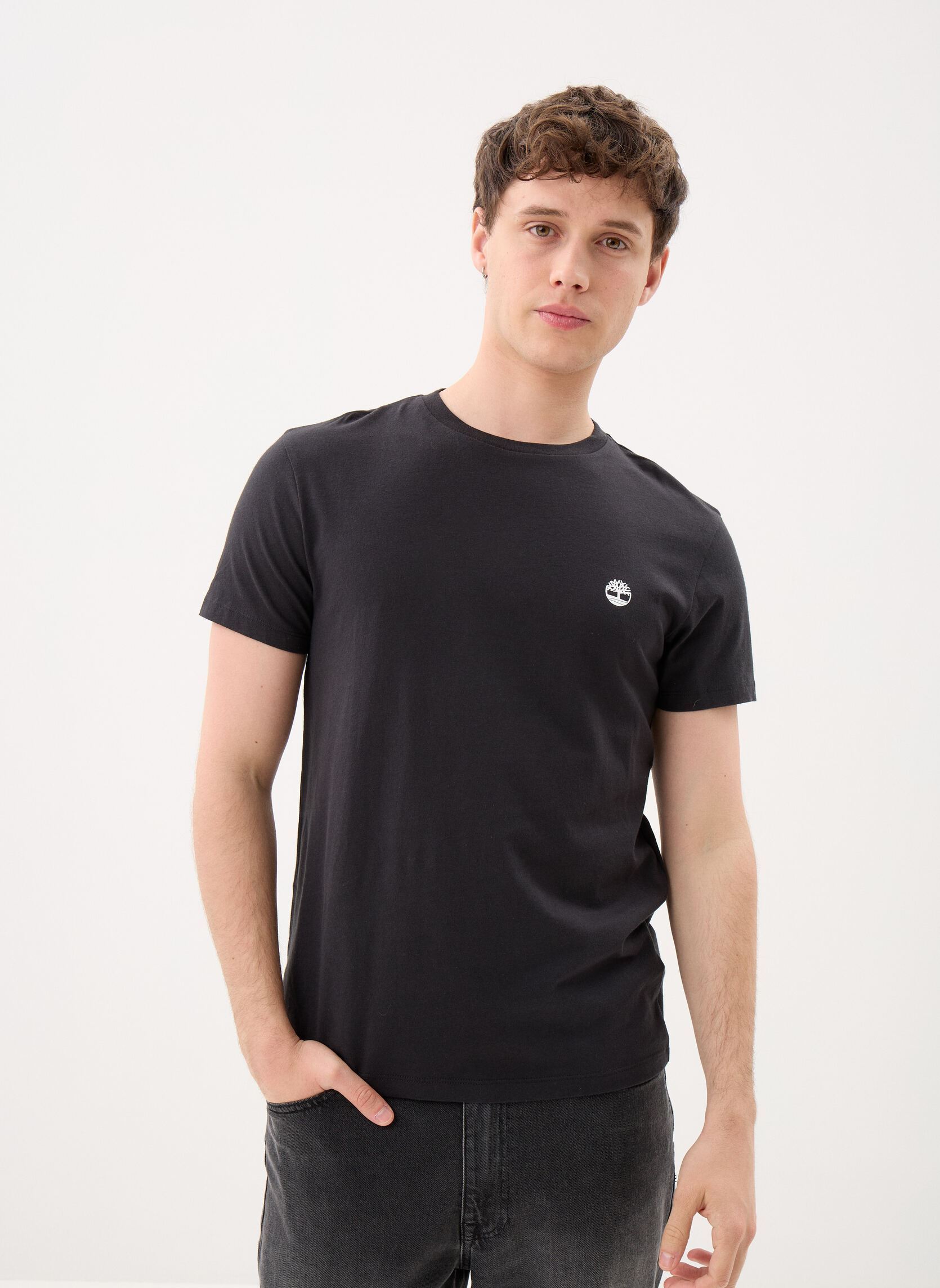 Kurzarm-T-Shirts Dunstan River 3Xpack Tee herren mehrfarbig Timberland Kurzarm-T-Shirts Dunstan River 3Xpack Tee herren mehrfarbig Multi color
