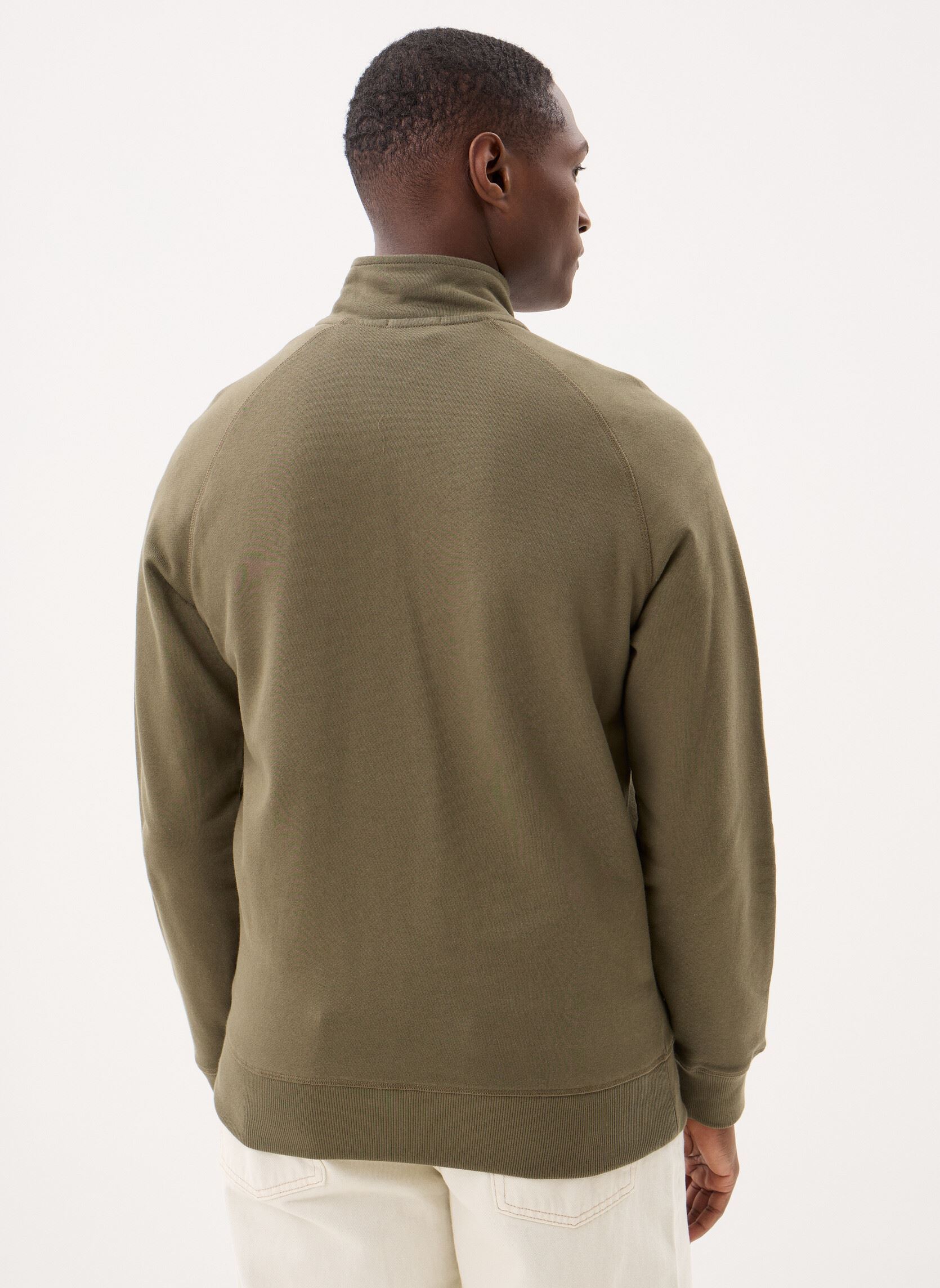 Sweaters met rits Exeter River Full Zip Sweatshirt heren groen Timberland Sweaters met rits Exeter River Full Zip Sweatshirt heren groen LEAF GREEN-CASSEL EARTH