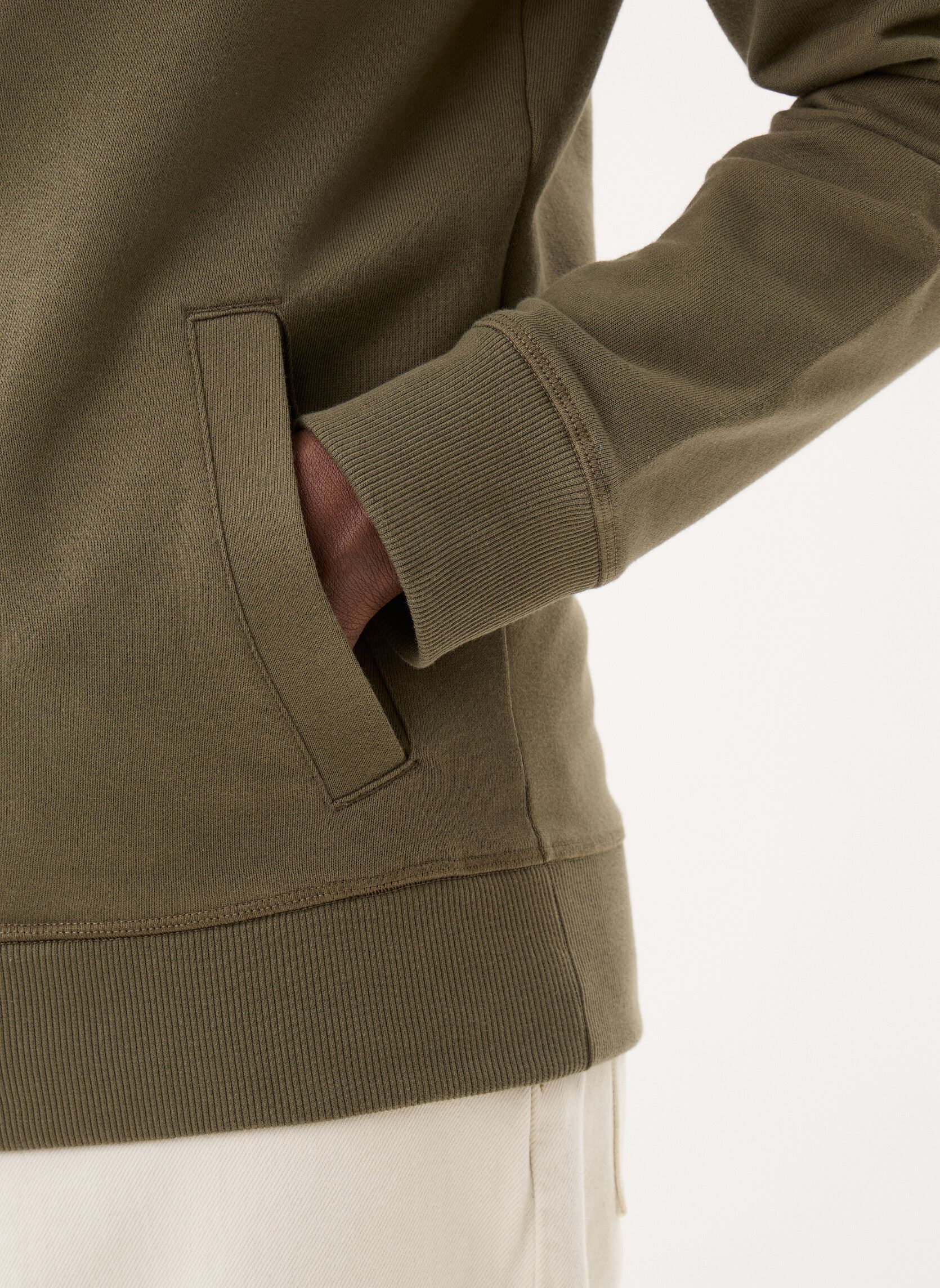 Sweaters met rits Exeter River Full Zip Sweatshirt heren groen Timberland Sweaters met rits Exeter River Full Zip Sweatshirt heren groen LEAF GREEN-CASSEL EARTH