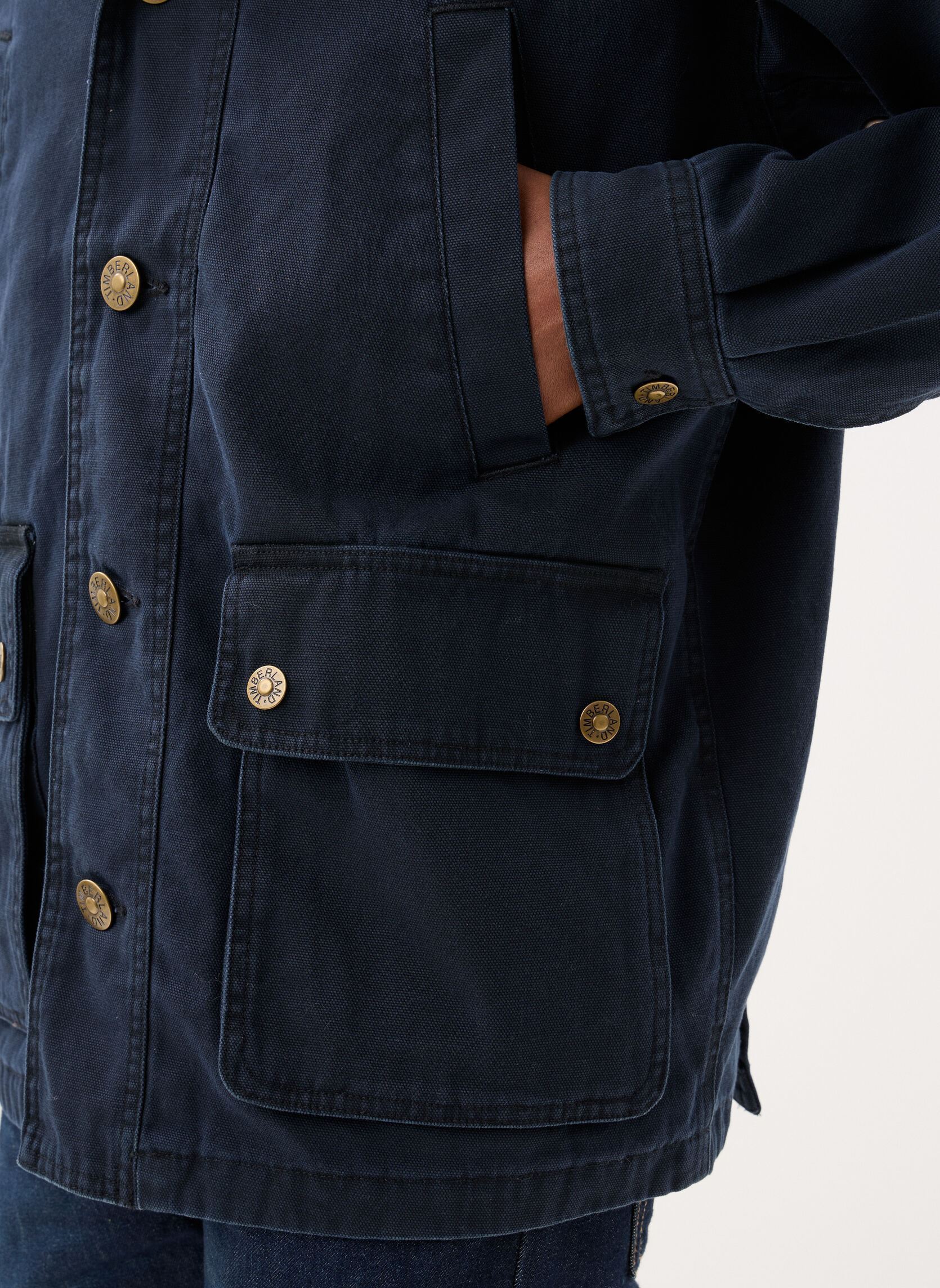 Jacken Canvas Field Coat herren schwarz Timberland Jacken Canvas Field Coat herren schwarz Black-Peacoat