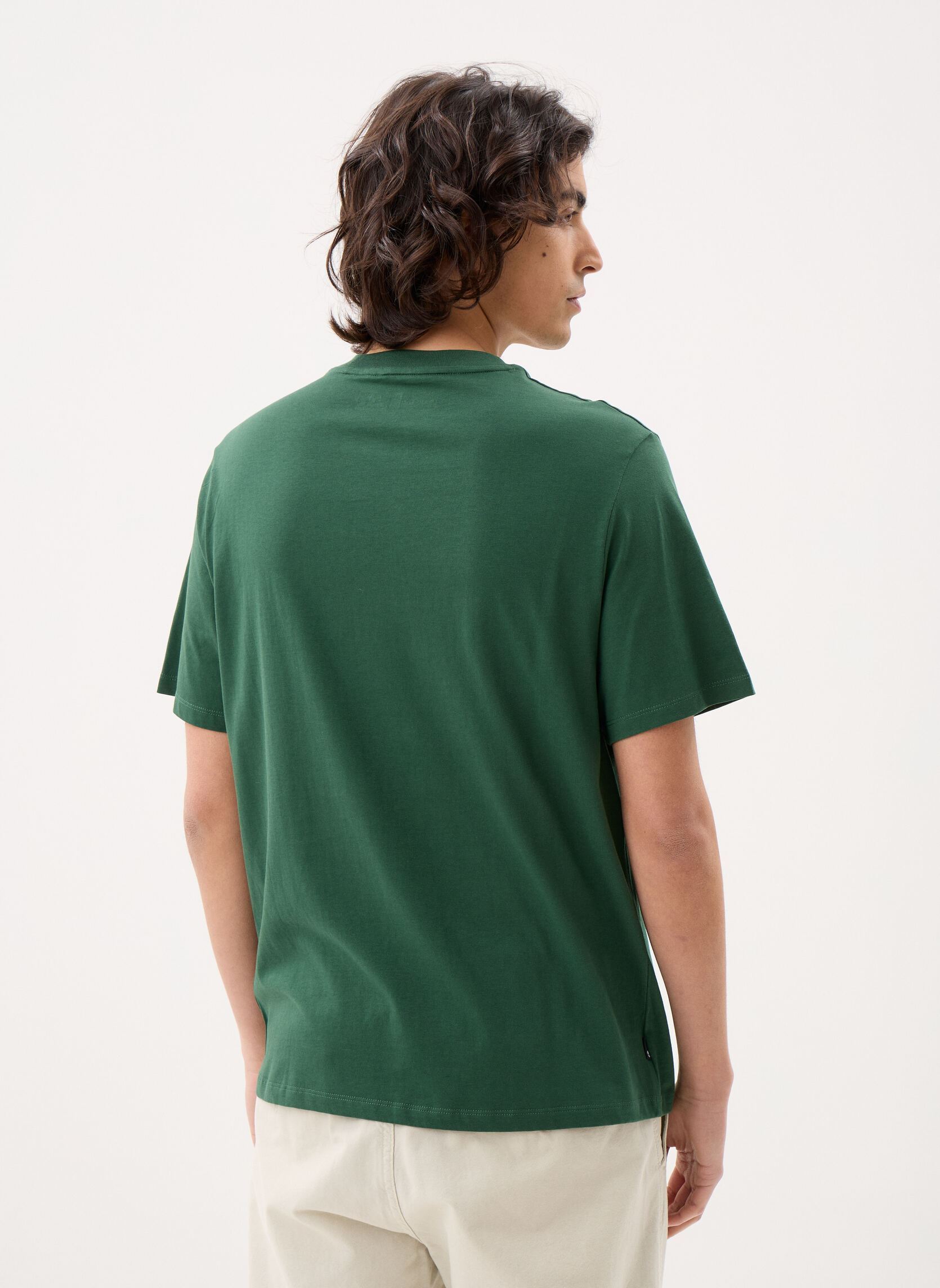 Kurzarm-T-Shirts Hampthon Short Sleeve Tee herren grün Timberland Kurzarm-T-Shirts Hampthon Short Sleeve Tee herren grün PINENEEDLE