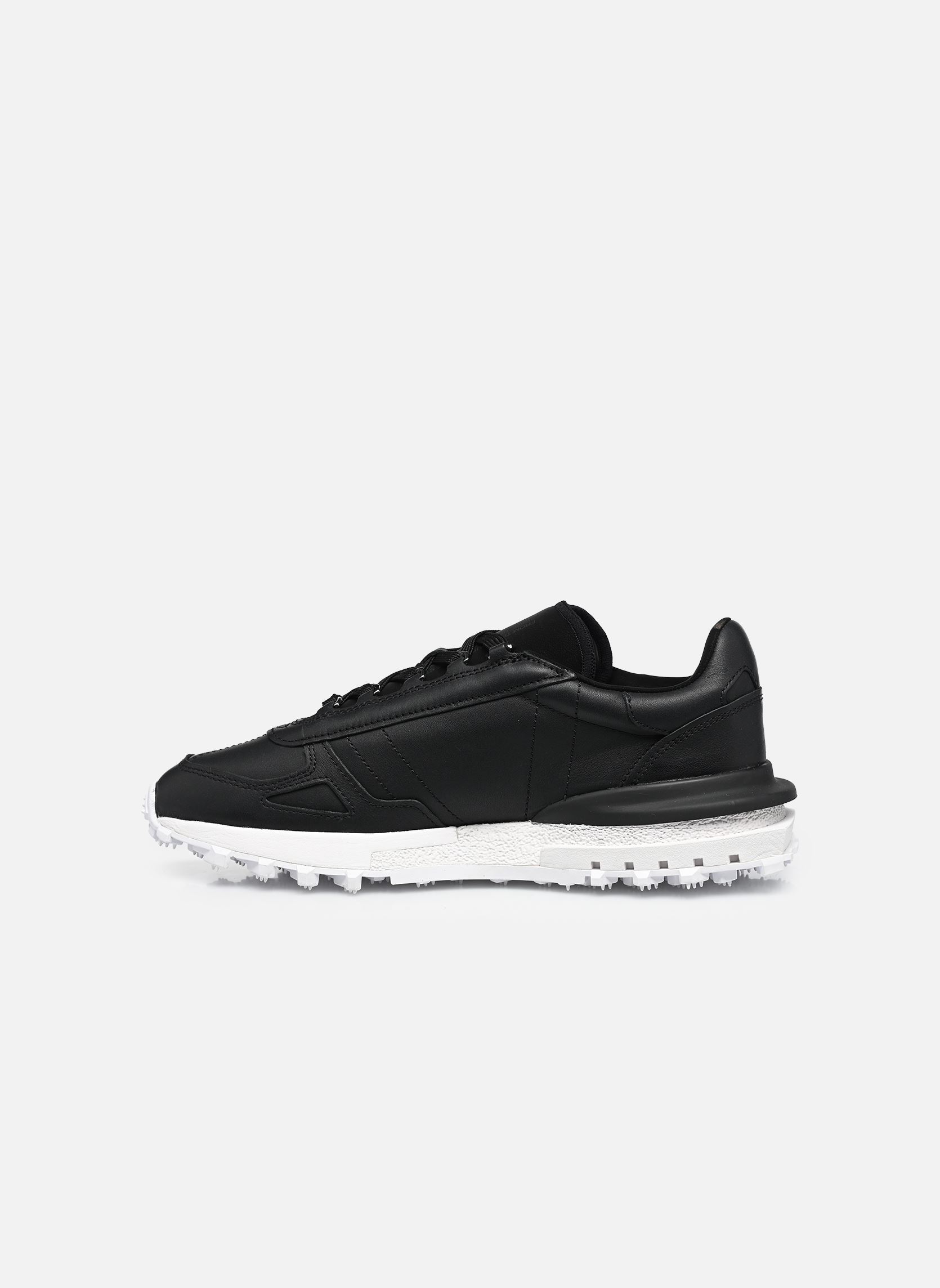 Hardloopschoenen ELITE ACTIVE LEATHER heren zwart Lacoste Hardloopschoenen ELITE ACTIVE LEATHER heren zwart BLK/WHT