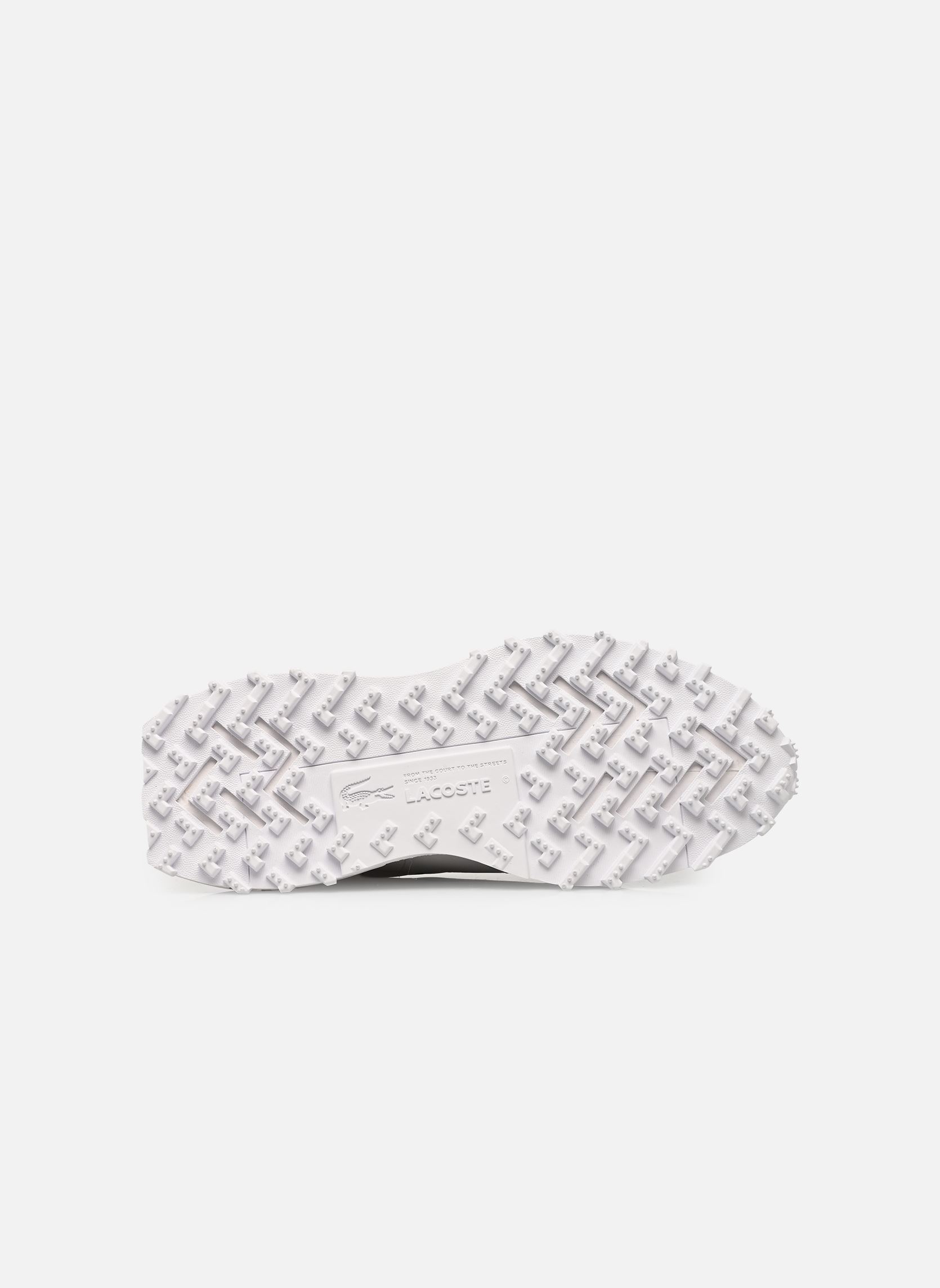 Hardloopschoenen ELITE ACTIVE LEATHER heren wit Lacoste Hardloopschoenen ELITE ACTIVE LEATHER heren wit WHT/WHT