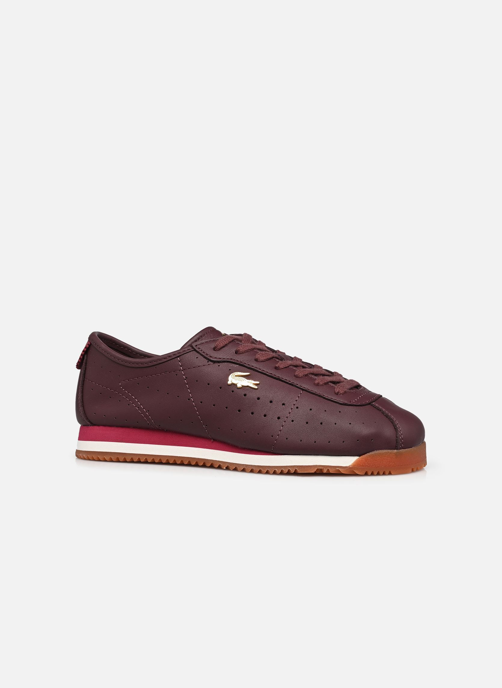 Baskets basses CLUB LOW W femme bordeaux Lacoste Baskets basses CLUB LOW W femme bordeaux BURG/GUM