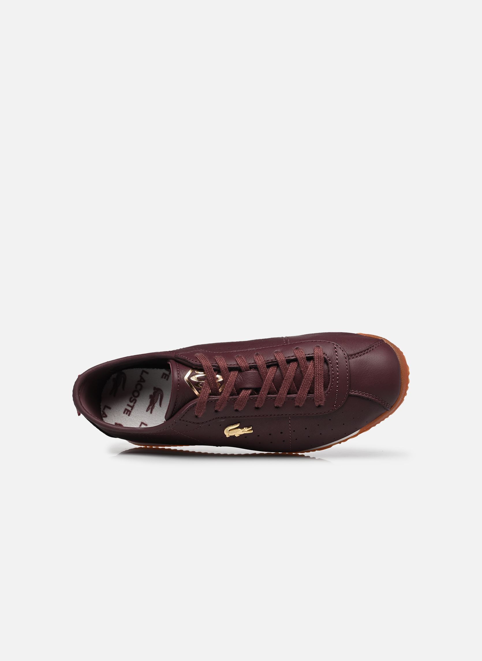 Baskets basses CLUB LOW W femme bordeaux Lacoste Baskets basses CLUB LOW W femme bordeaux BURG/GUM