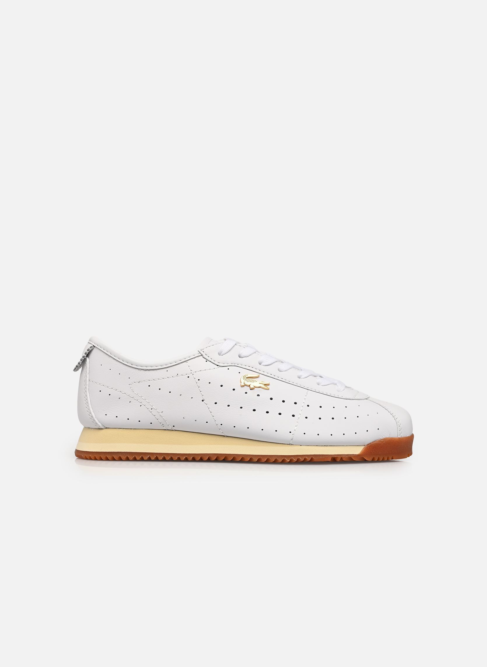 Sneaker CLUB LOW W damen weiß Lacoste Sneaker CLUB LOW W damen weiß WHT/GUM