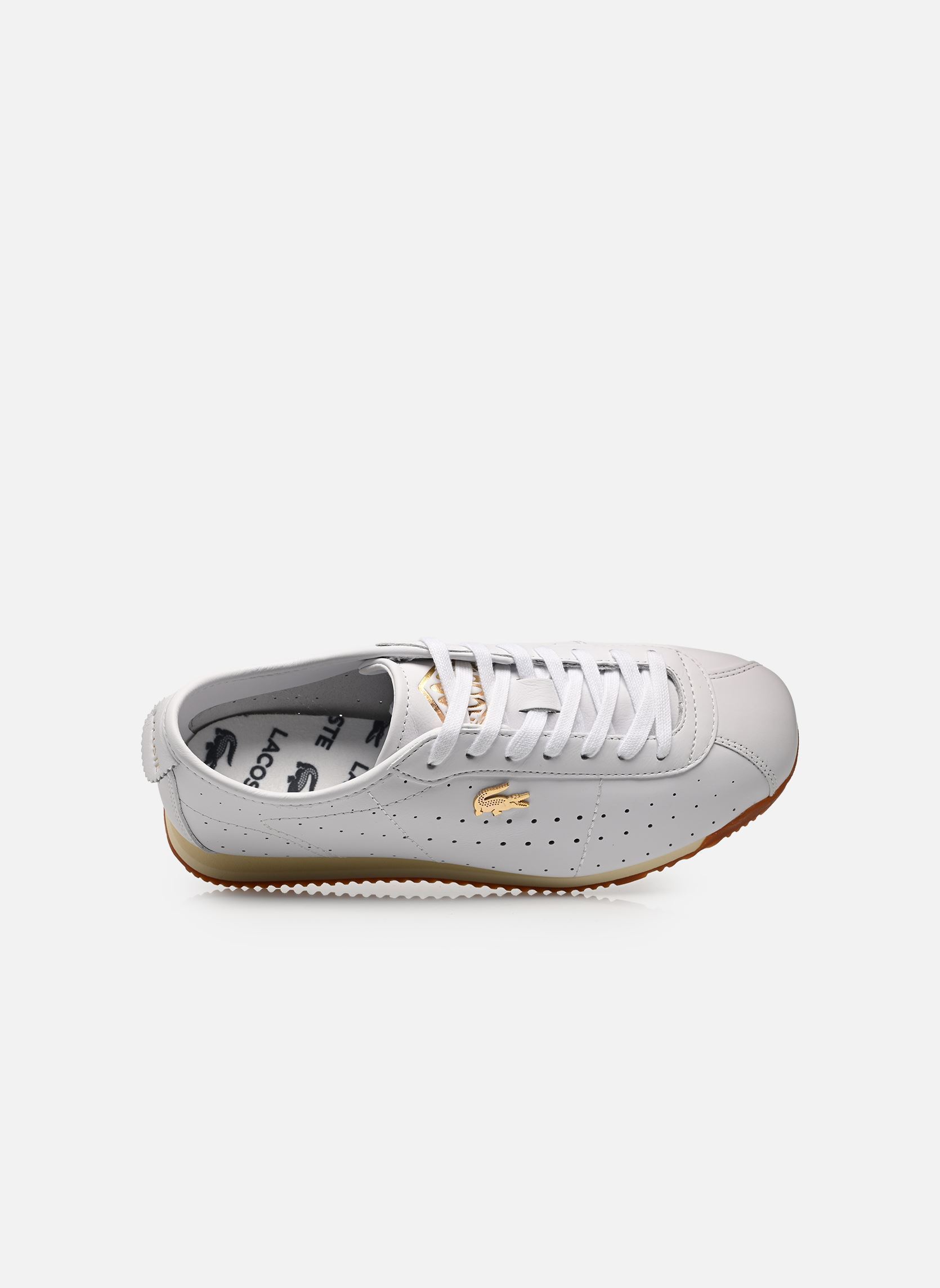 Sneaker CLUB LOW W damen weiß Lacoste Sneaker CLUB LOW W damen weiß WHT/GUM