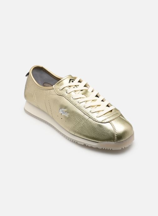 Lacoste Baskets CLUB LOW W femme or et bronze